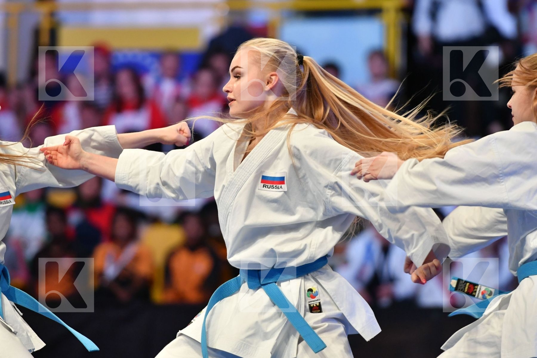 Female team kata Russia Russia Russian federation Unsu