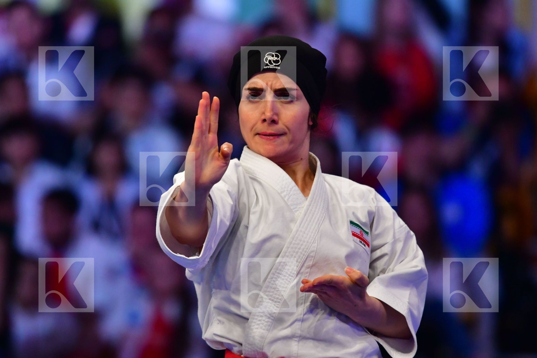 Bagheri bazardeh Negin Chatanyara kushanku Female kata Iran