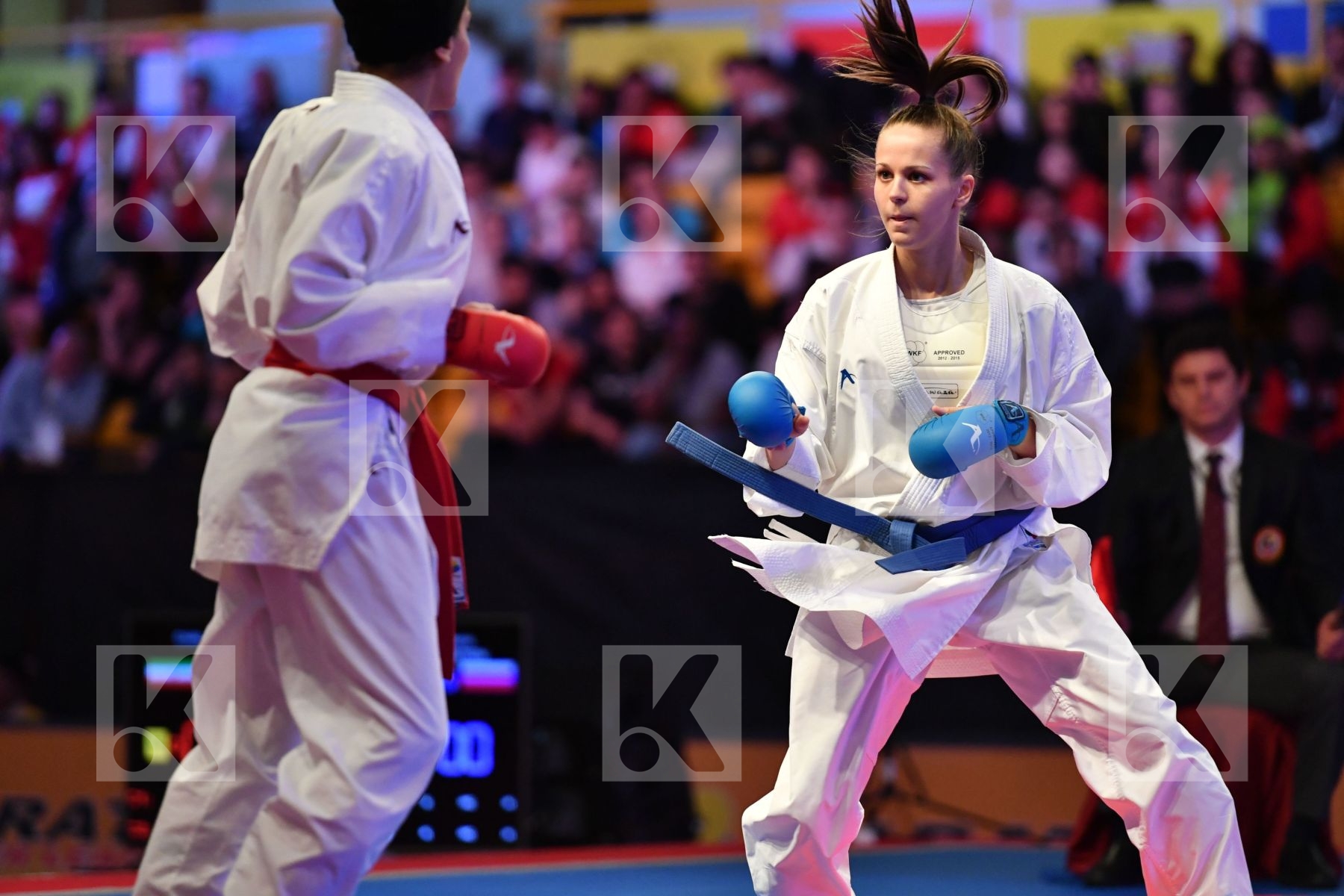 Chalaki Fatemeh Female kumite -55 kg Finashkina Valeria Iran Rus