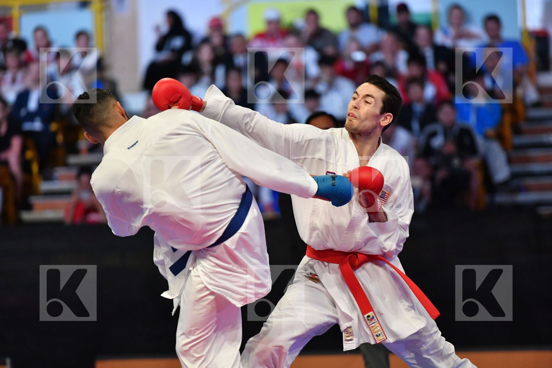 Busa Luigi Italy Male kumite -75 kg Scott Thomas United states