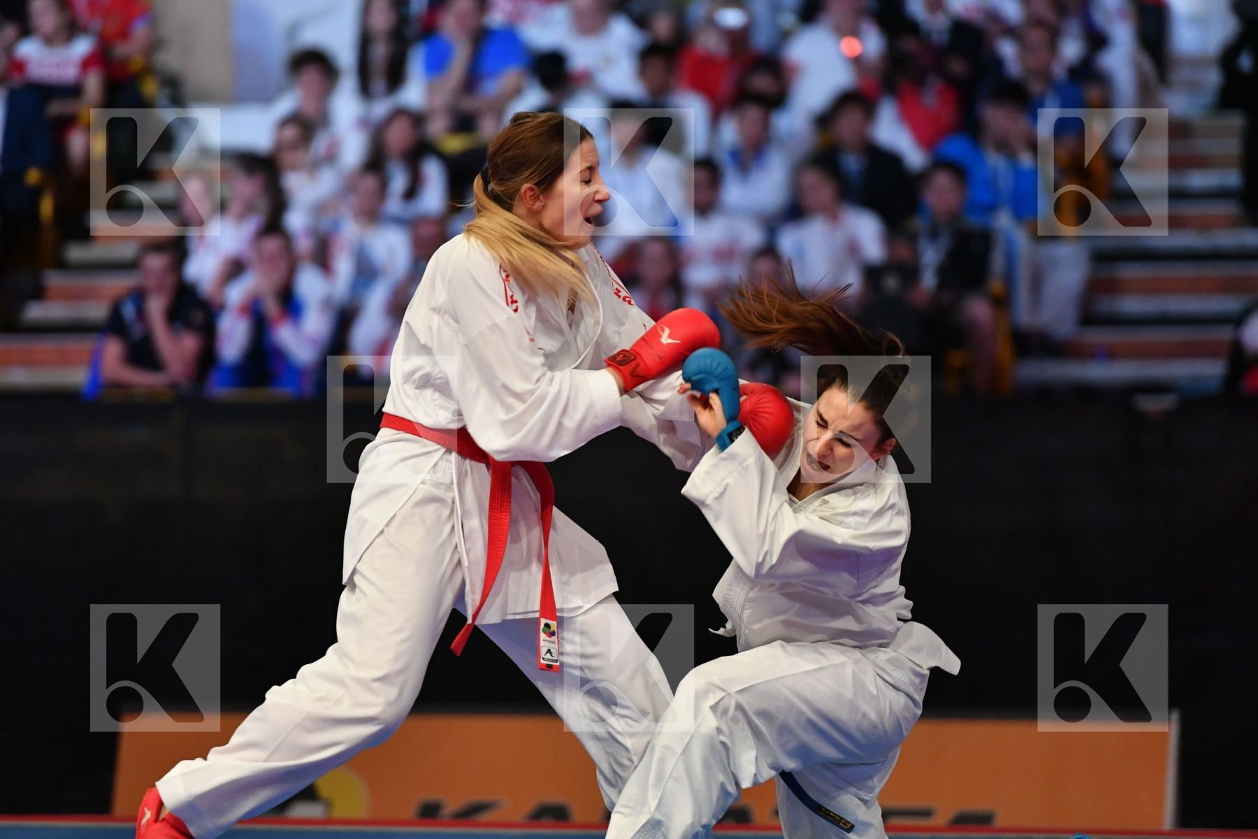 Azerbaijan Female kumite -68 kg Quirici Elena Switzerland Zarets