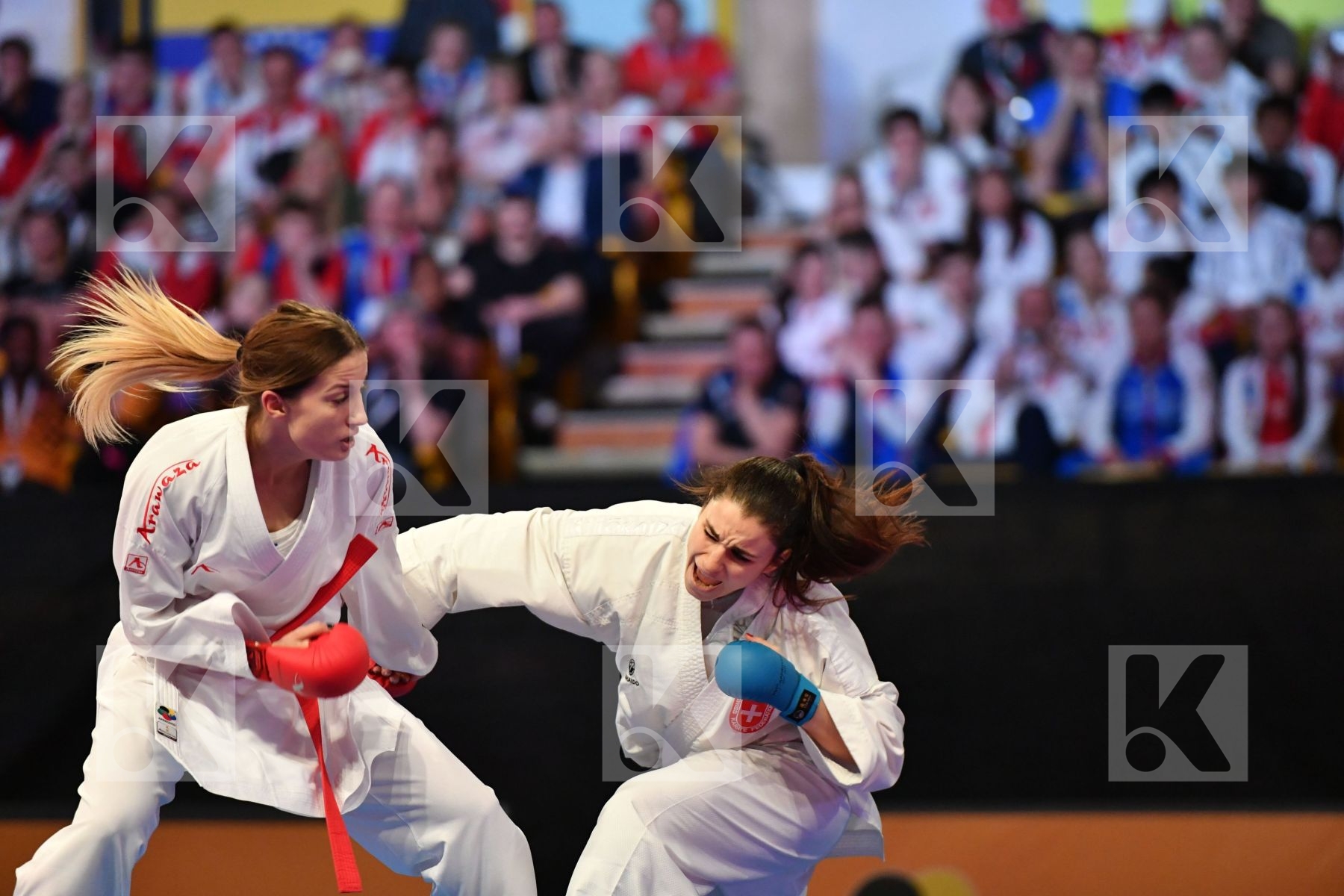 Azerbaijan Female kumite -68 kg Quirici Elena Switzerland Zarets