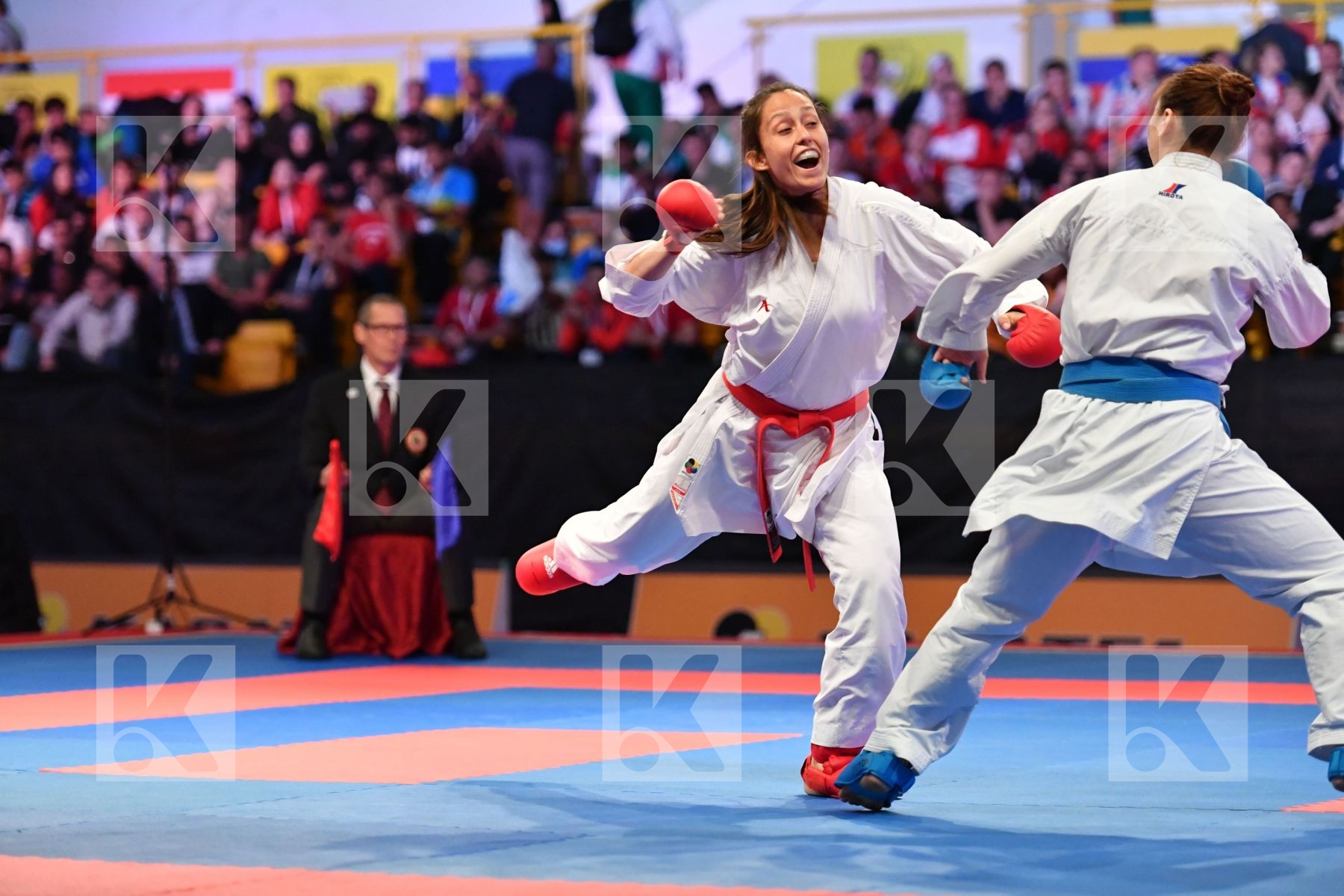 Bulgaria Female kumite 68+ kg Japan Stubleva Aleksandra Uekusa A