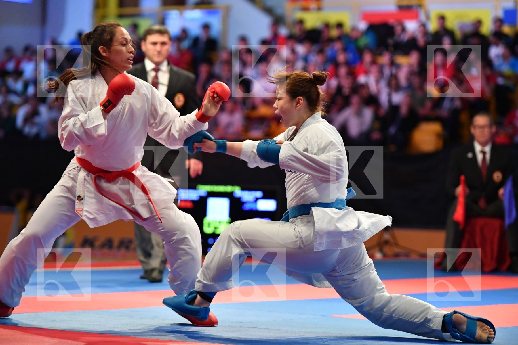 Bulgaria Female kumite 68+ kg Japan Stubleva Aleksandra Uekusa A