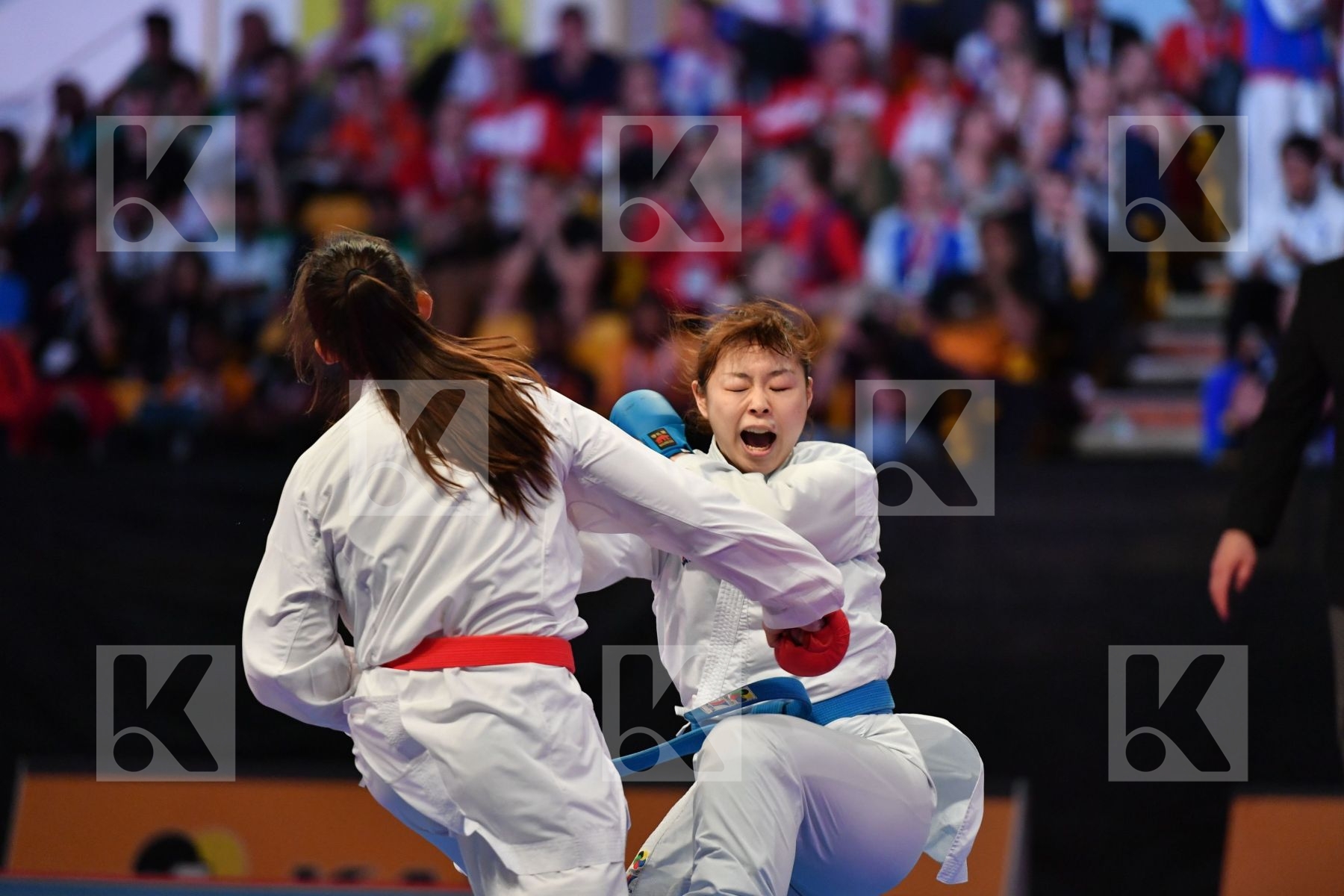 Bulgaria Female kumite 68+ kg Japan Stubleva Aleksandra Uekusa A