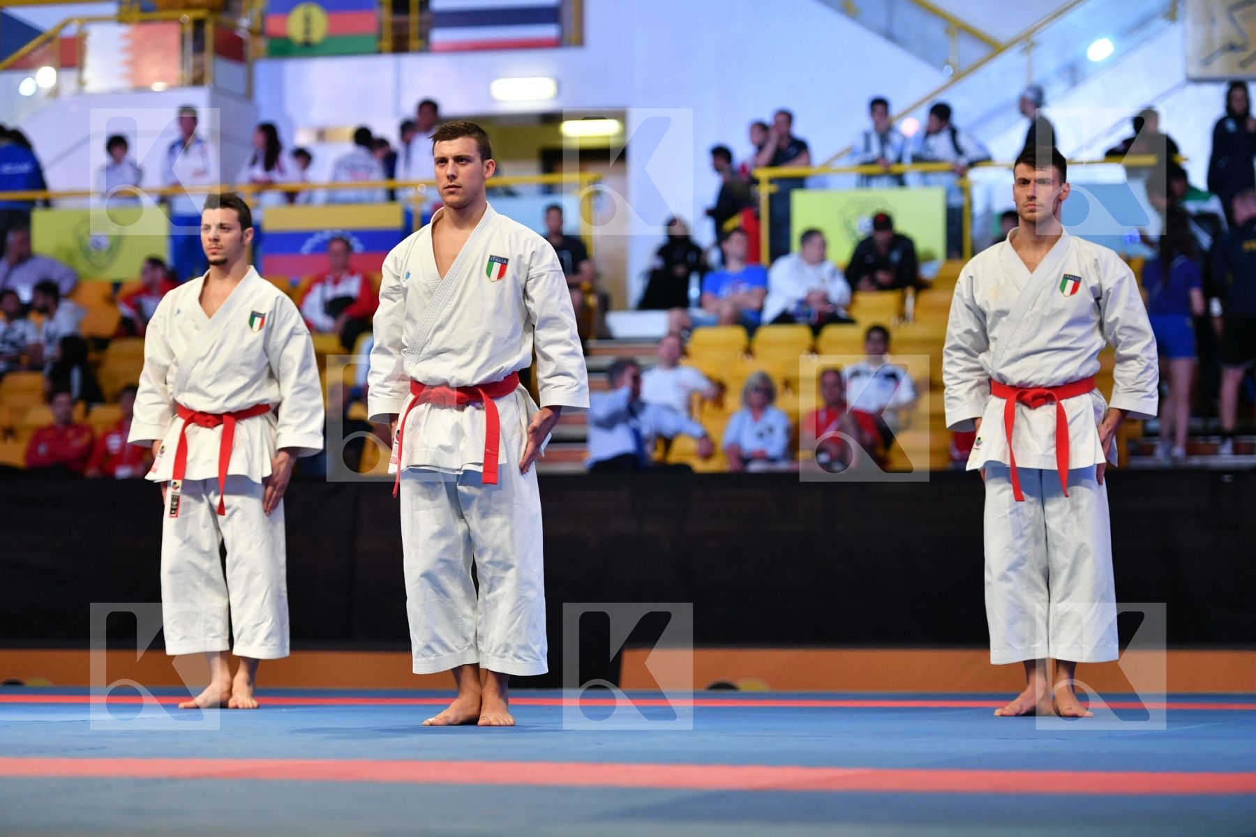 Gankaku Italy Male team kata