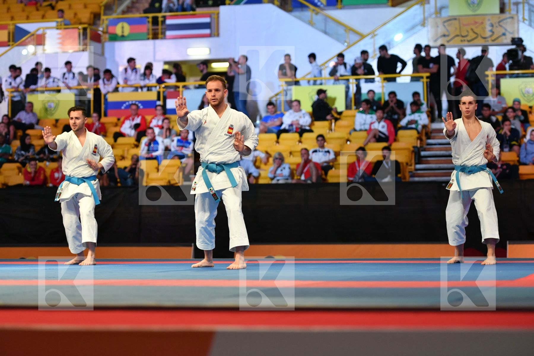 Anan Male team kata Spain