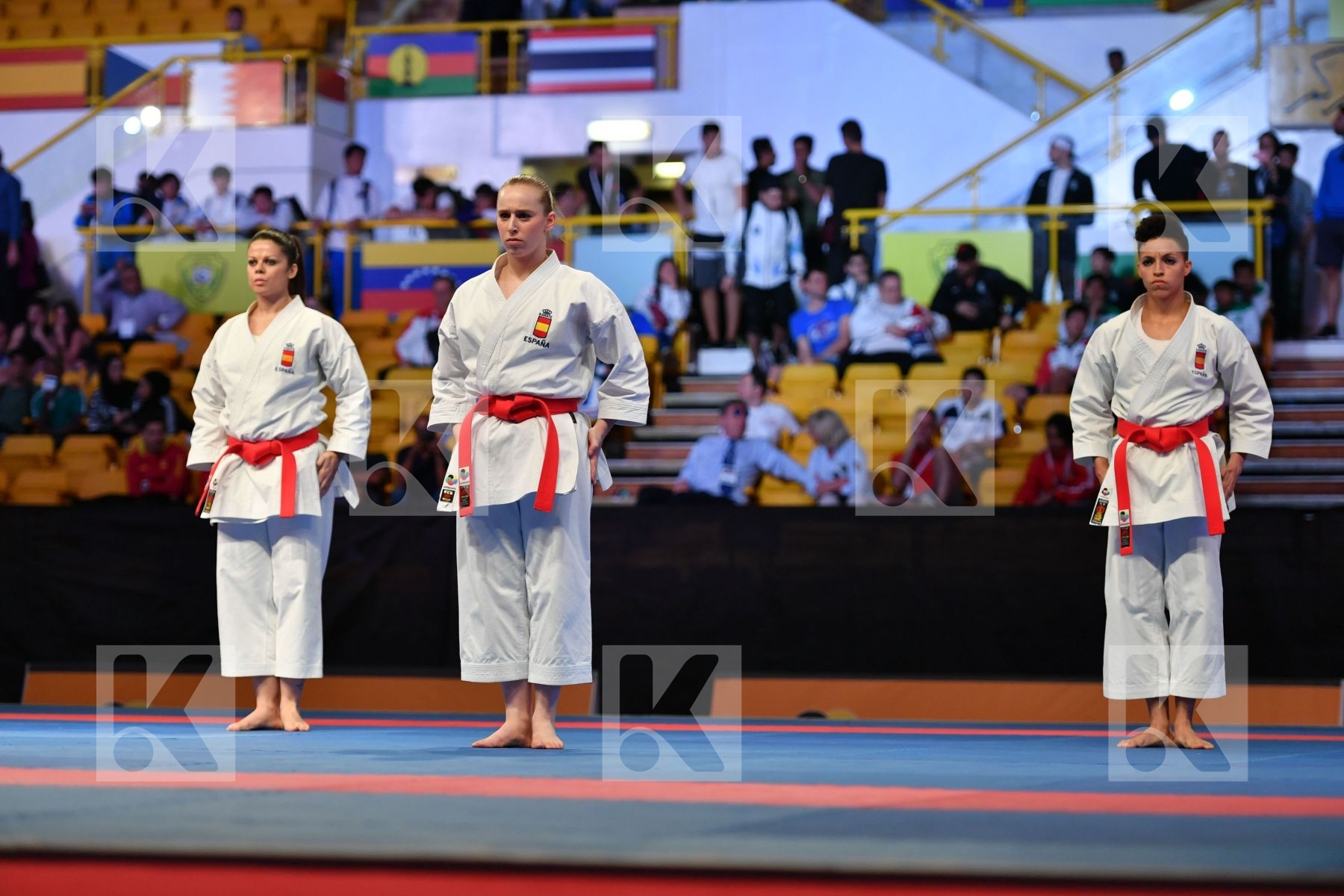 Female team kata Paiku Spain