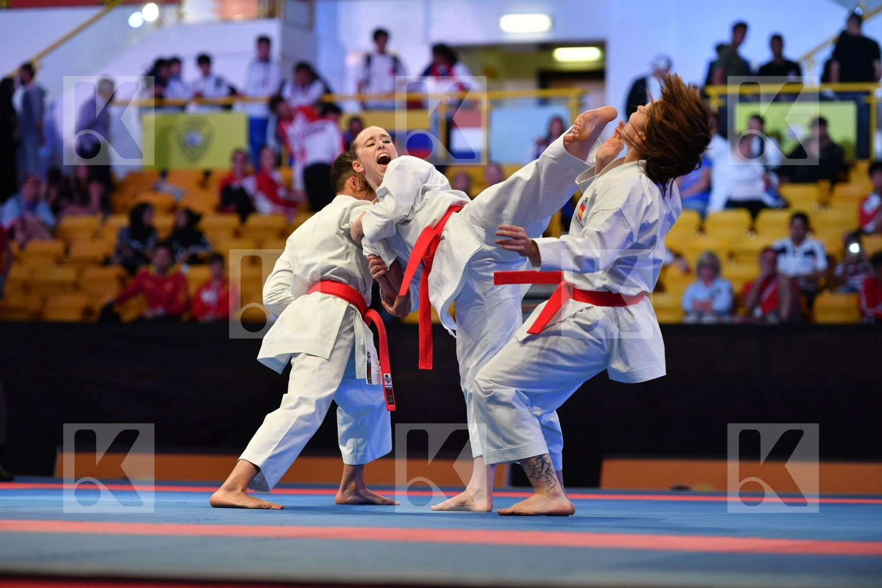 Female team kata Paiku Spain