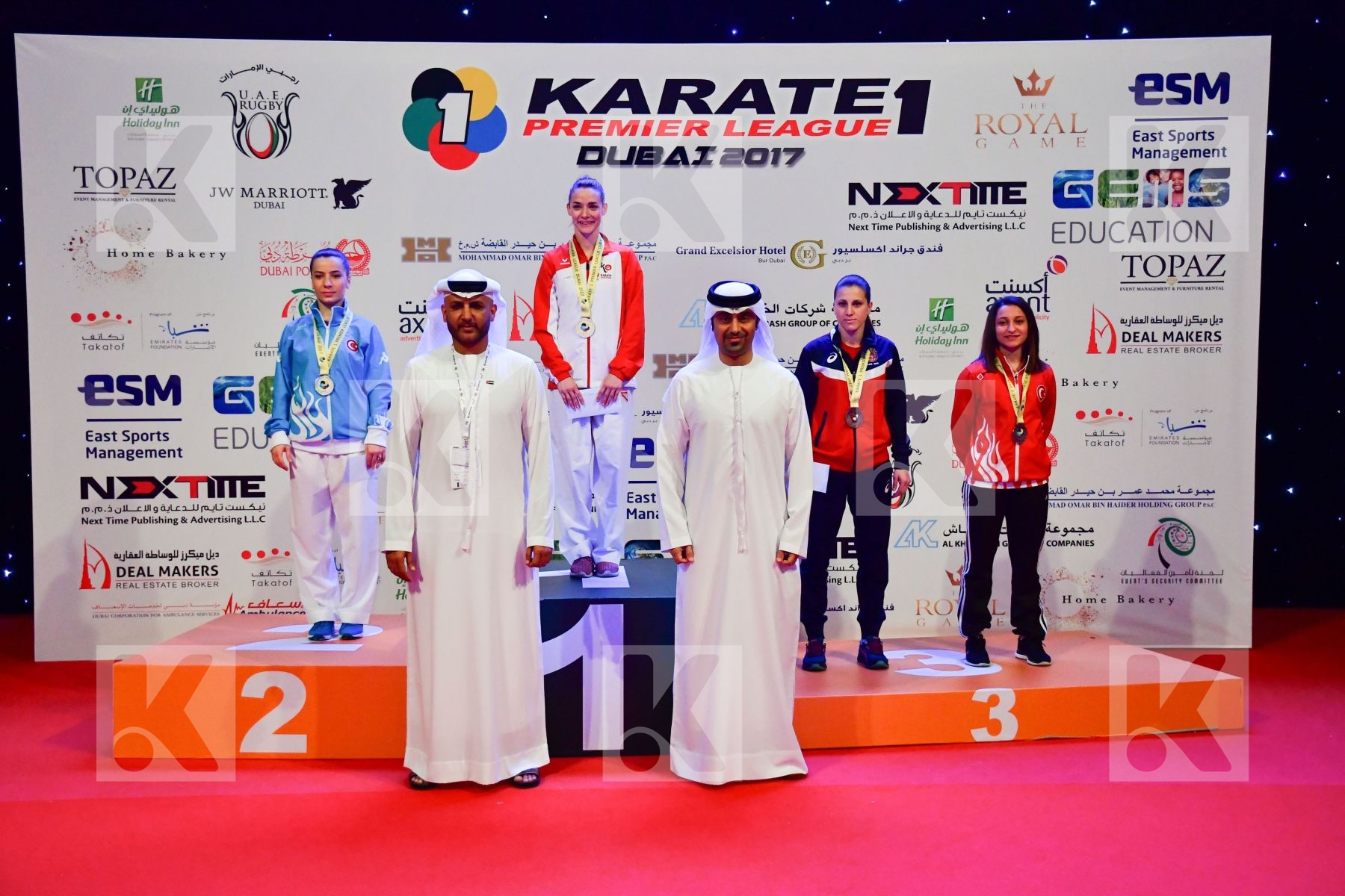 Austria Bas Sevil Female kumite -50 kg Milivojcevic Jelena Ozcel