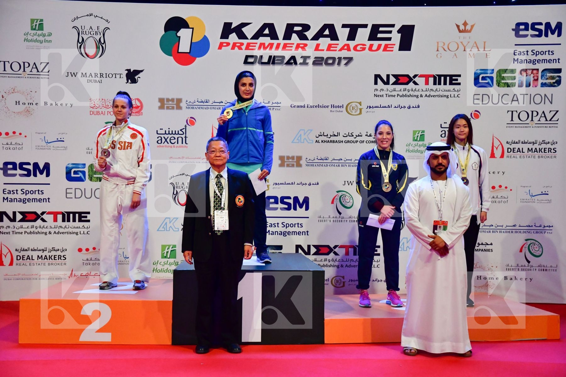 Chalaki Fatemeh Chinese taipei Ctkf Club Female kumite -55 kg Fi