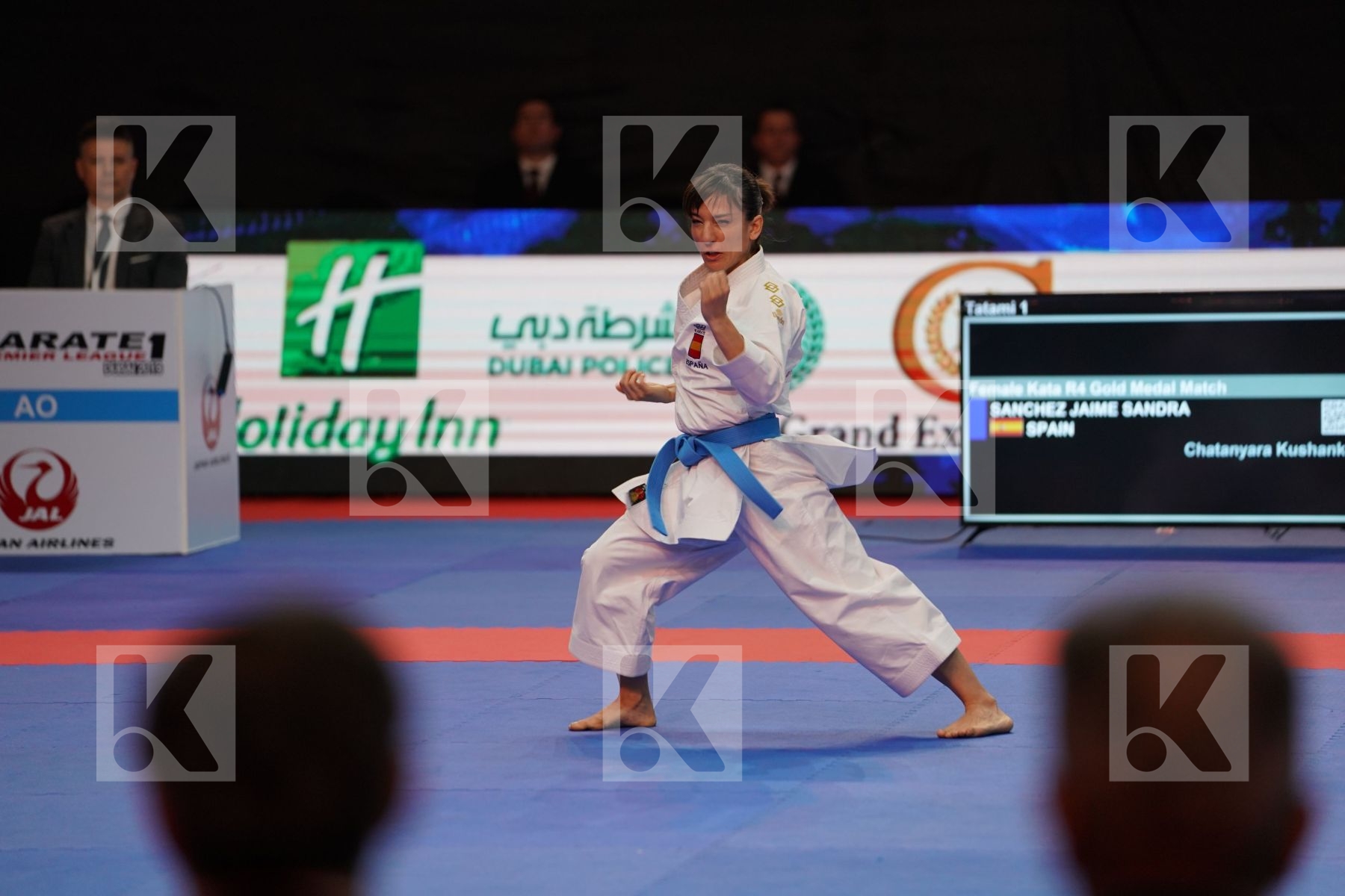 SANCHEZ JAIE SANDRA (SPAIN) in Senior Female Kata - Gold bout