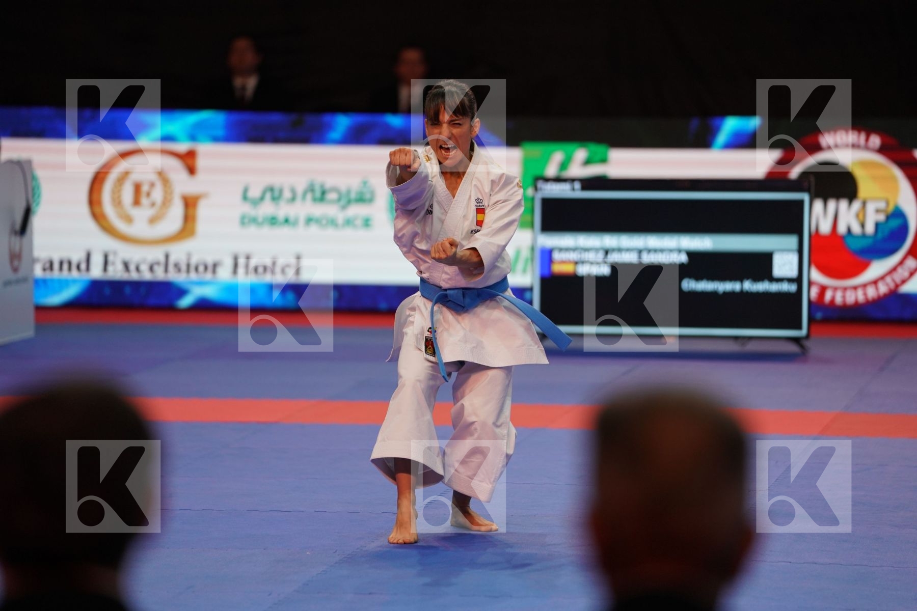 SANCHEZ JAIE SANDRA (SPAIN) in Senior Female Kata - Gold bout