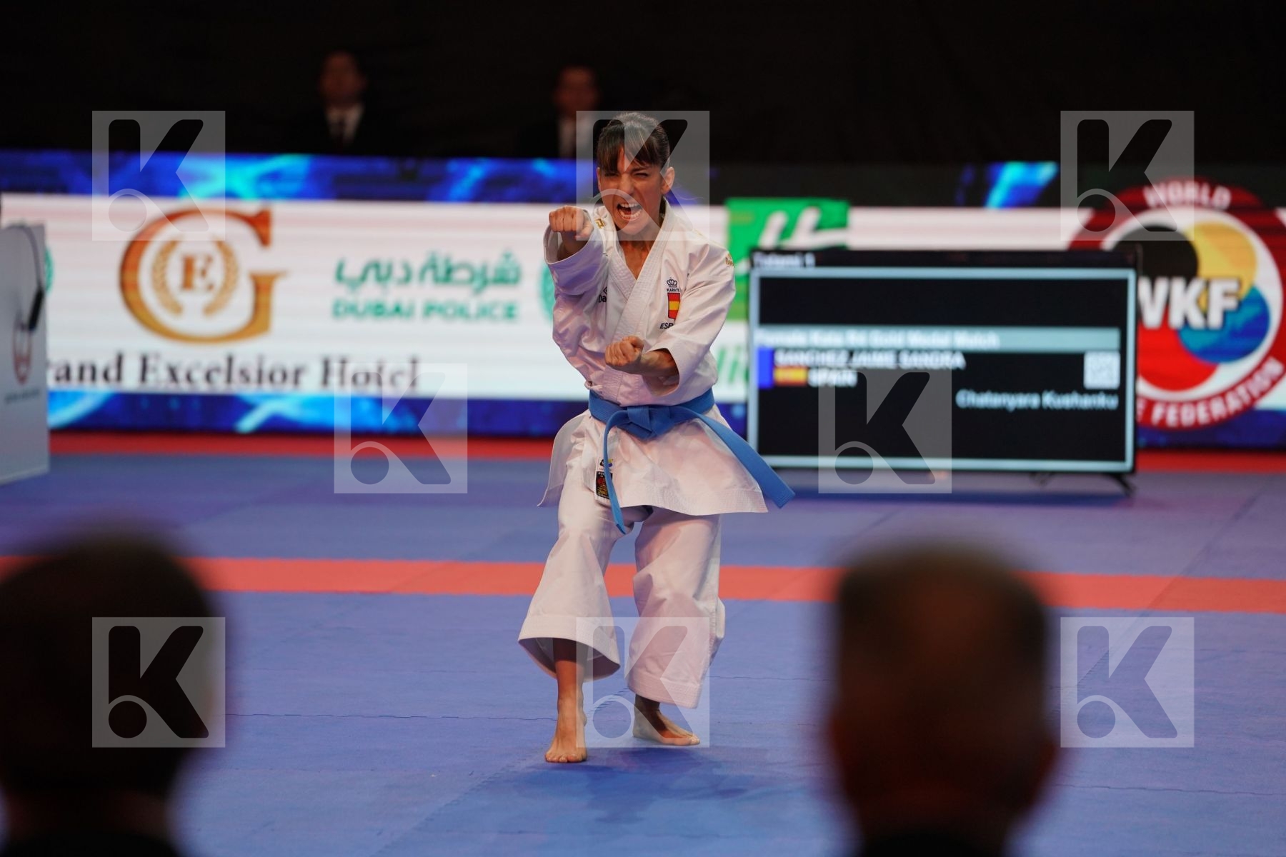 SANCHEZ JAIE SANDRA (SPAIN) in Senior Female Kata - Gold bout