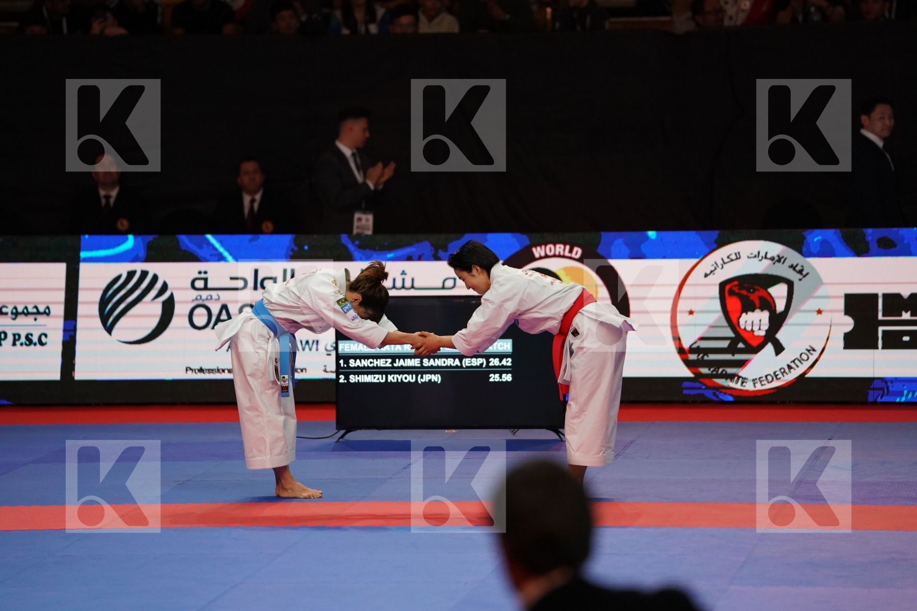SANCHEZ JAIE SANDRA (SPAIN) in Senior Female Kata - Gold bout