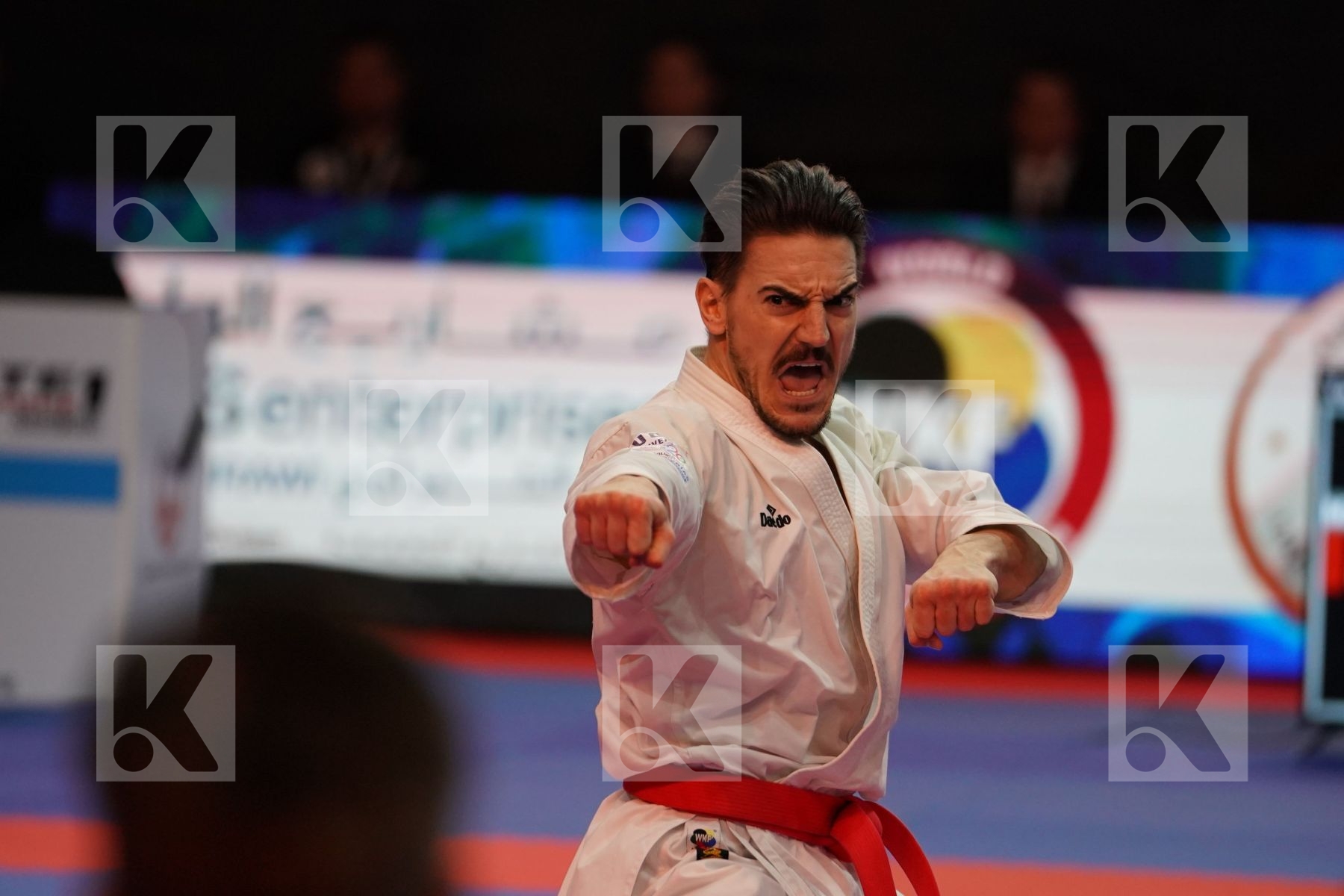 QUINTERO CAPDEVILA DAMIAN HUGO (SPAIN) in Senior Male Kata - Gold bout