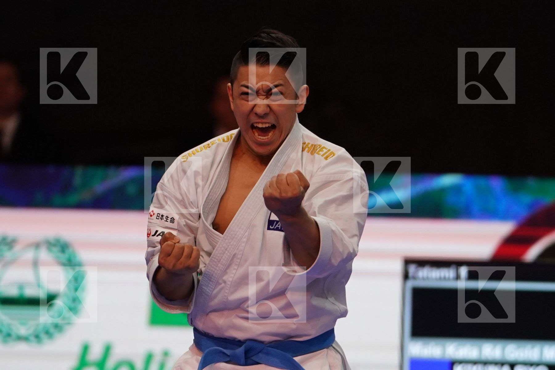 KIYUNA RYO (JAPAN) in Senior Male Kata - Gold bout