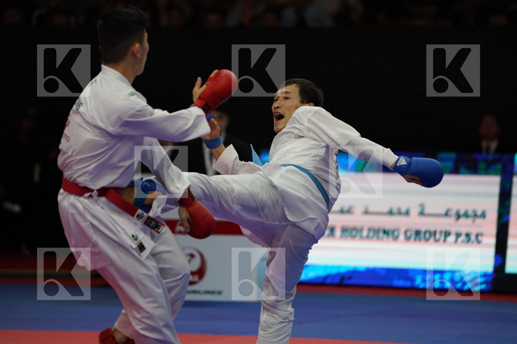 MINAMI YUNOSUKE (JAPAN) VS ASSADILOV DARKHAN (KAZAKHSTAN) in Senior Kumite -60 Kg - Gold bout
