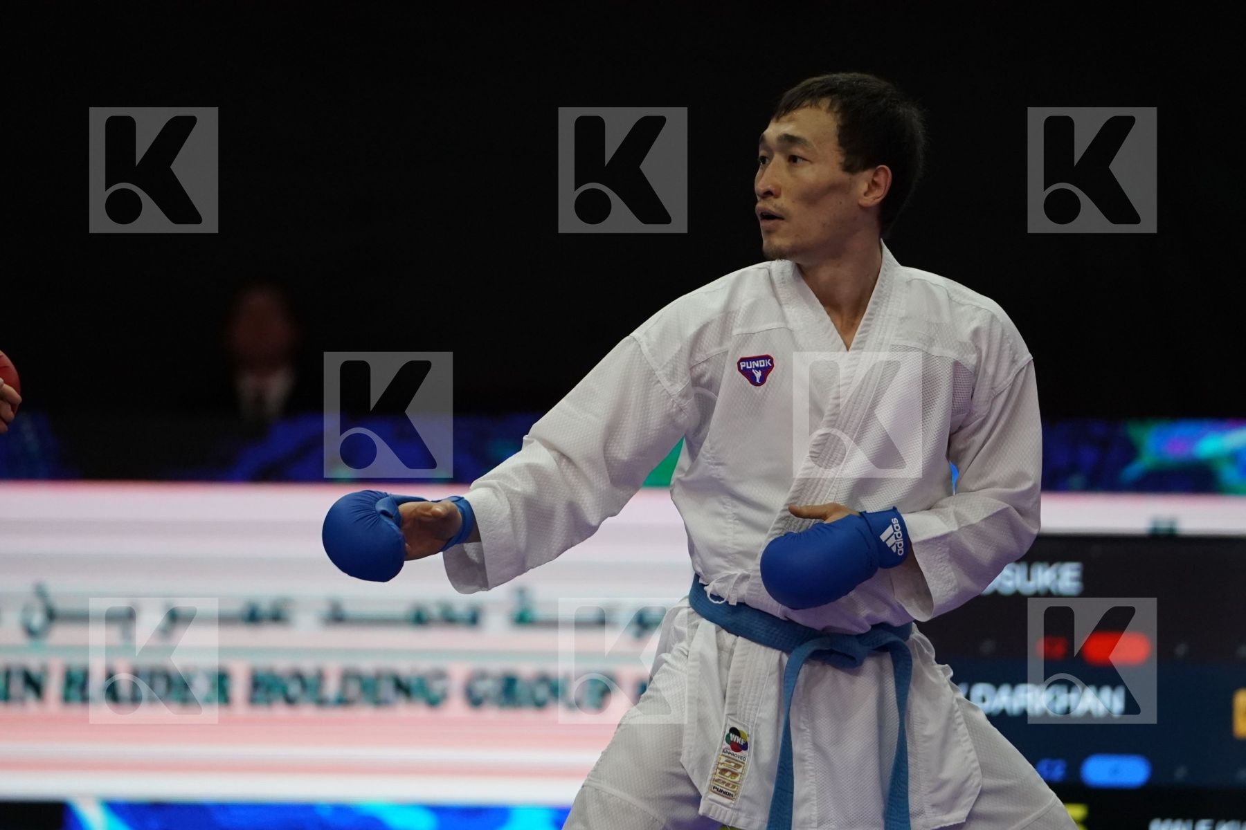 MINAMI YUNOSUKE (JAPAN) VS ASSADILOV DARKHAN (KAZAKHSTAN) in Senior Kumite -60 Kg - Gold bout