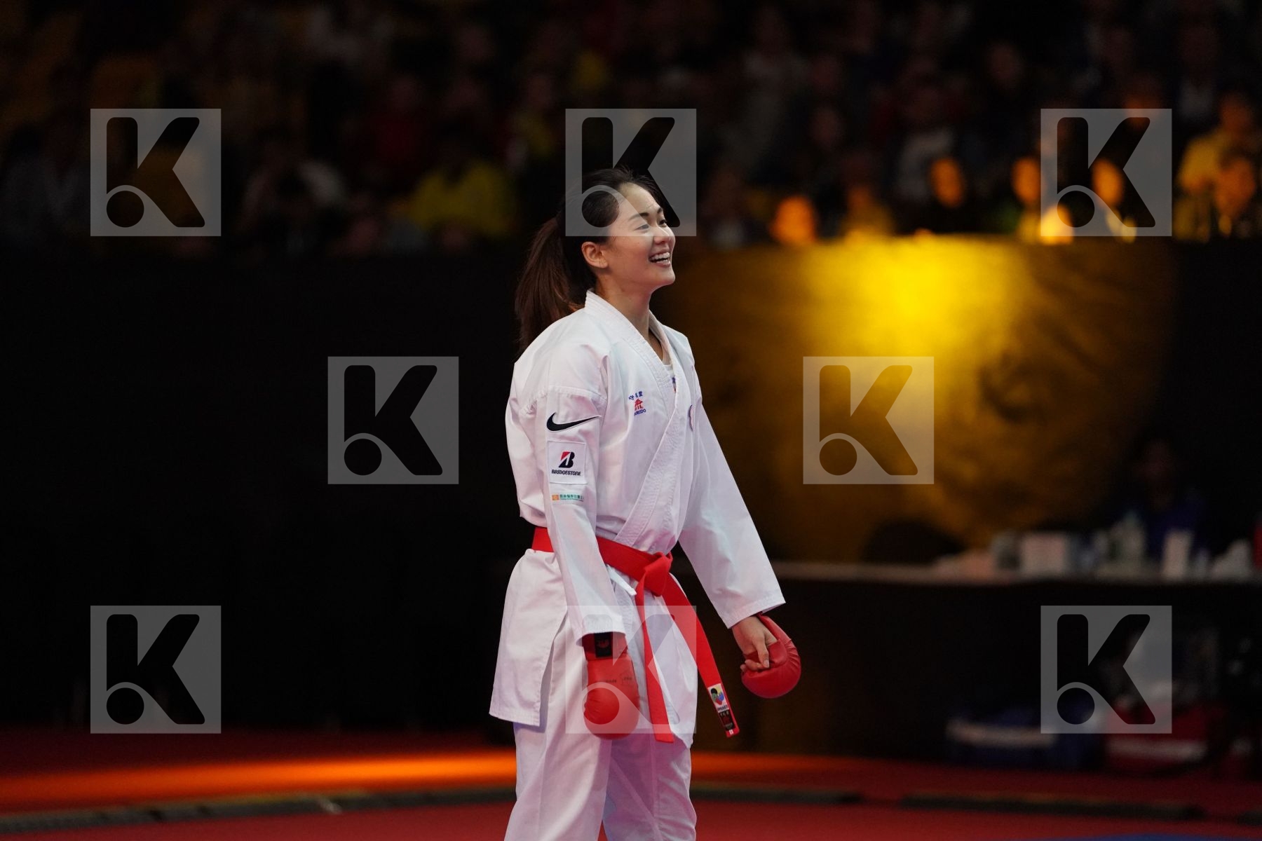 WEN TZU-YUN (CHINESE TAIPEI) VS TERLIUGA ANZHELIKA (UKRAINE) in Senior Kumite -55 Kg - Gold bout