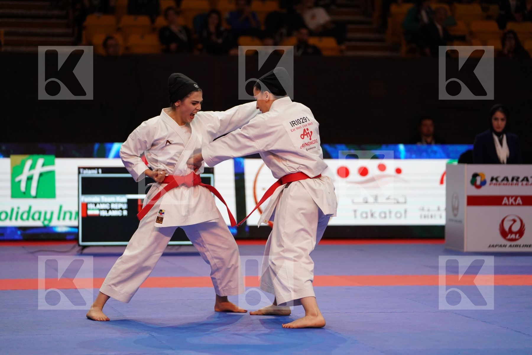 IRAN in Senior Team Female Kata - Gold bout