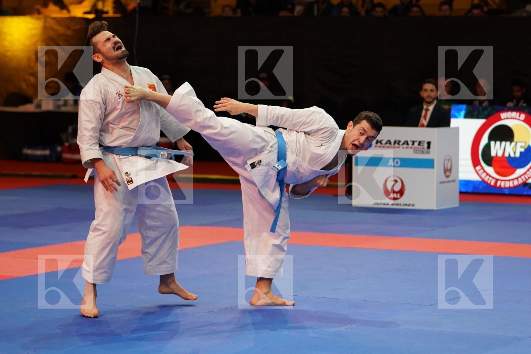 TURKEY in Senior Team Male Kata - Gold bout