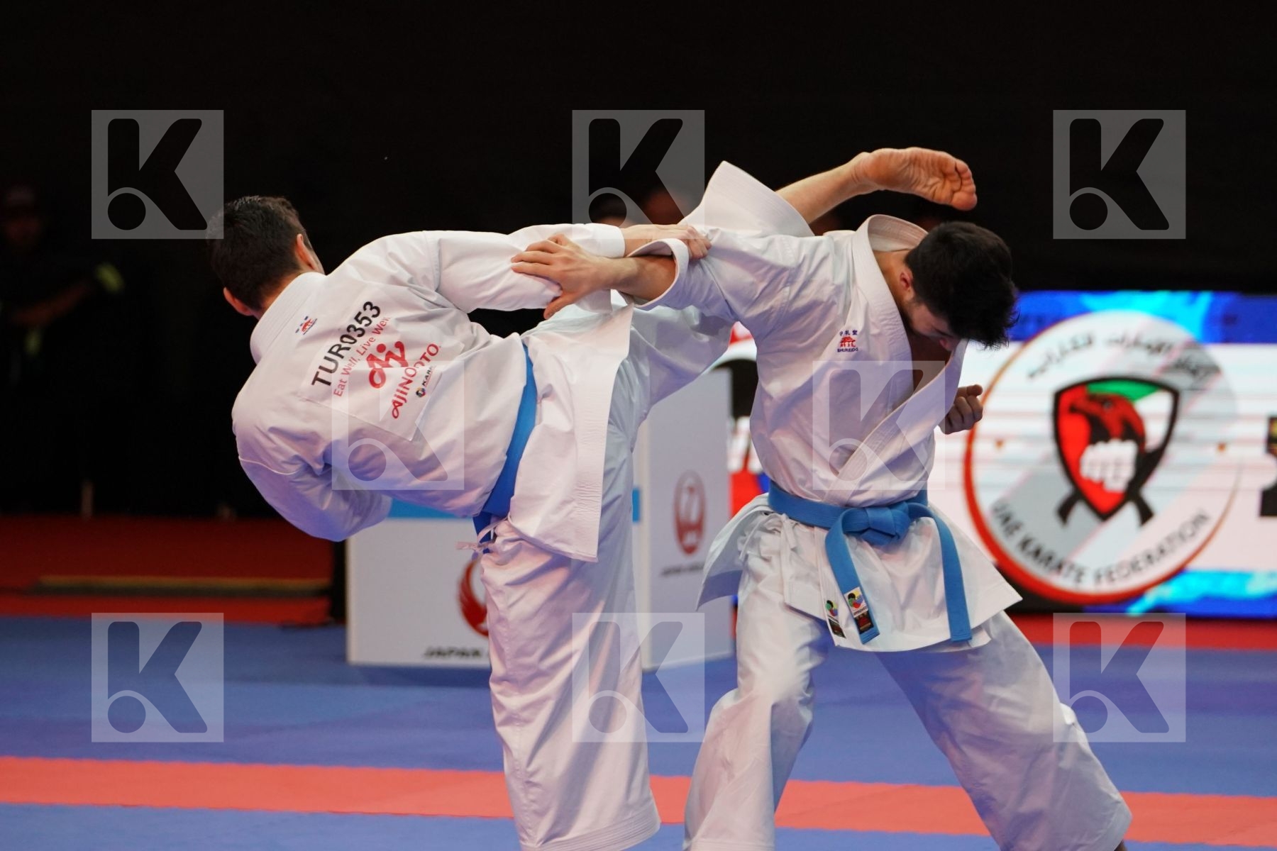 TURKEY in Senior Team Male Kata - Gold bout