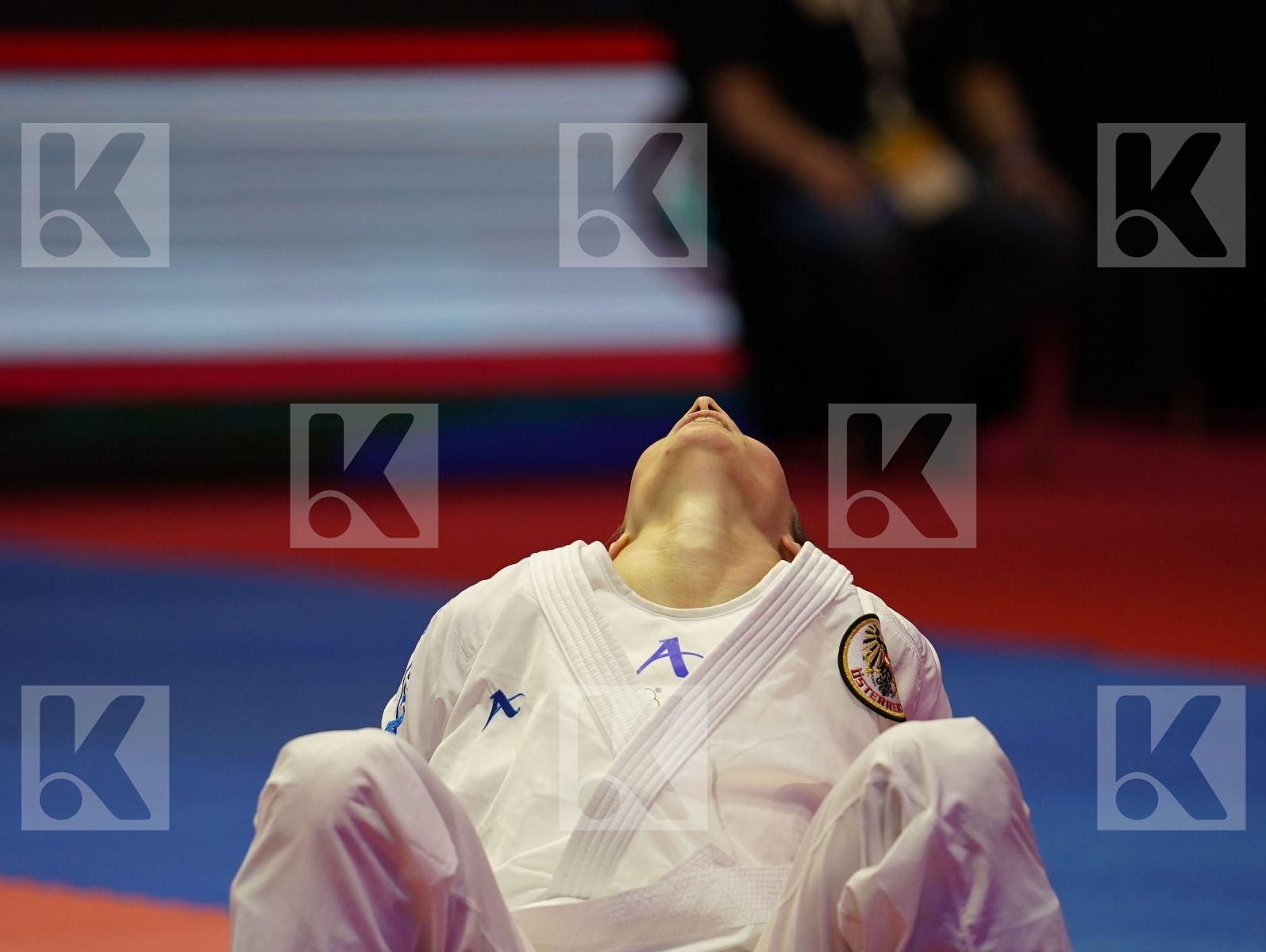 LI RANRAN (China) vs PLANK BETTINA (Austria) in Senior Kumite -50 Kg - Bronze bout