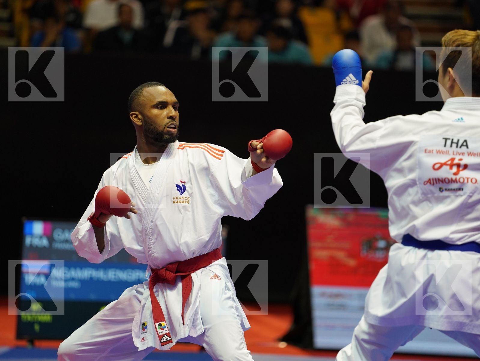 GARIN MARVIN (France) vs NGAMPHUENGPHIT SUPA (Thailand) in Senior Kumite -67 Kg - Bronze bout