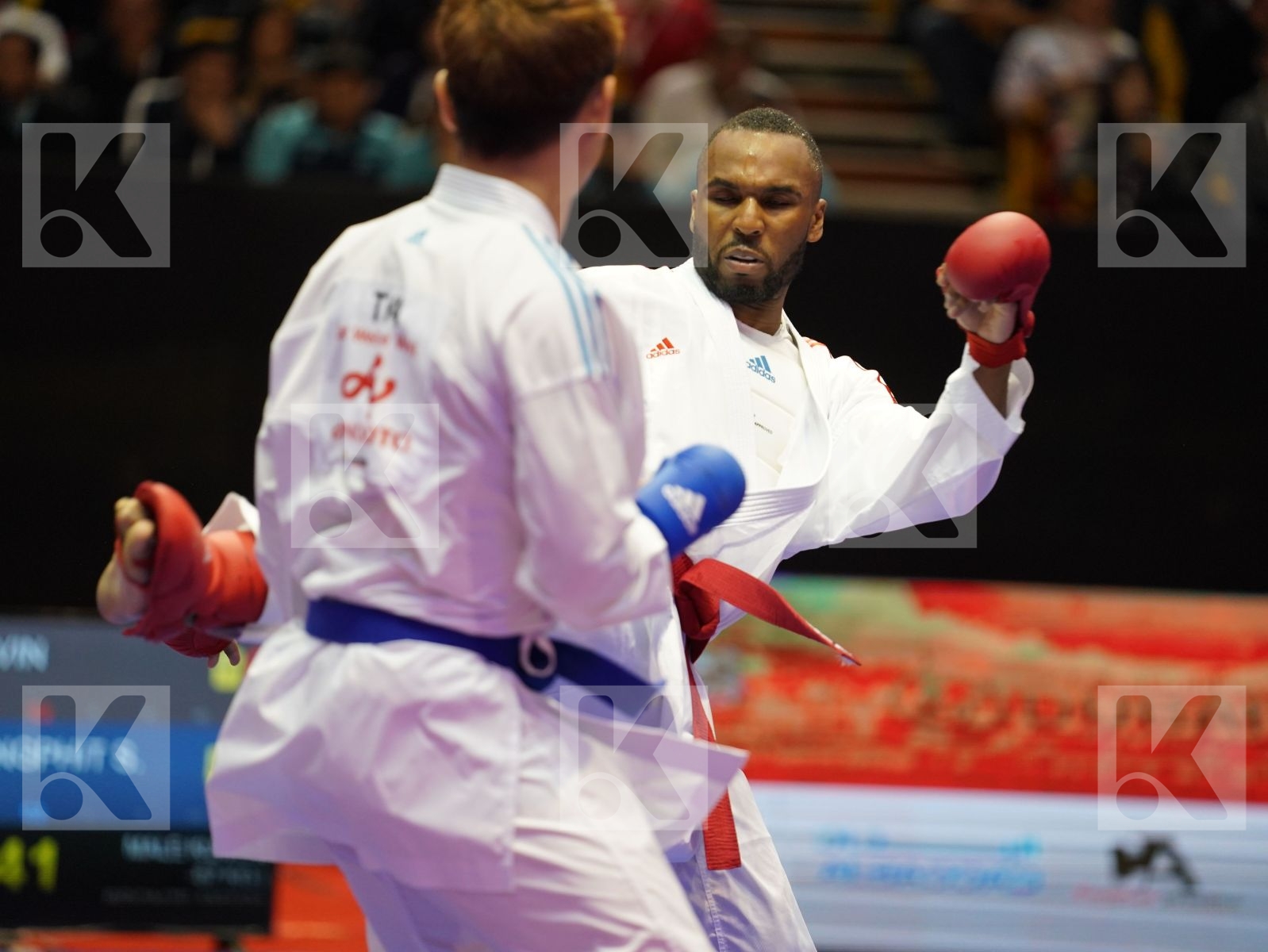 GARIN MARVIN (France) vs NGAMPHUENGPHIT SUPA (Thailand) in Senior Kumite -67 Kg - Bronze bout