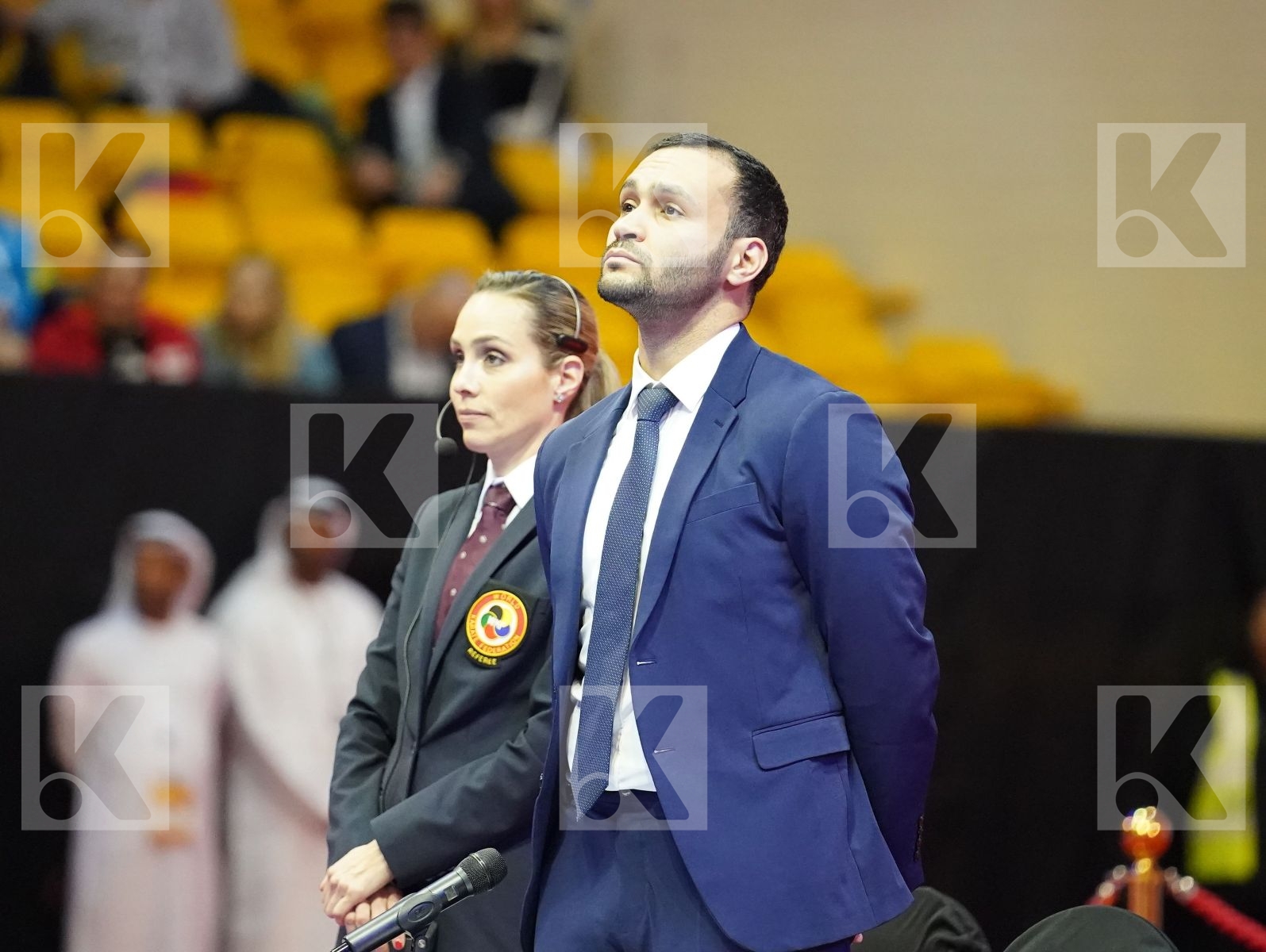 PALACIO GONZALEZ LAURA (Spain) vs BERULTSEVA SOFYA (Kazakhstan) in Senior Kumite 68+ Kg - Bronze bout