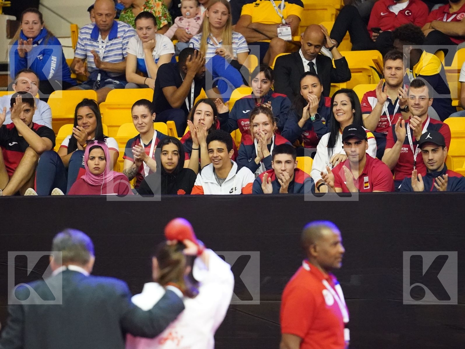 PALACIO GONZALEZ LAURA (Spain) vs BERULTSEVA SOFYA (Kazakhstan) in Senior Kumite 68+ Kg - Bronze bout