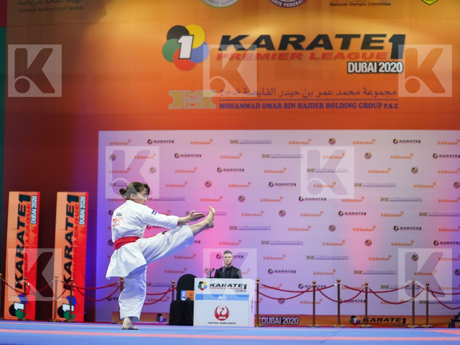 SAKURA KOKUMAI (USA) in Senior Female Kata - Gold bout