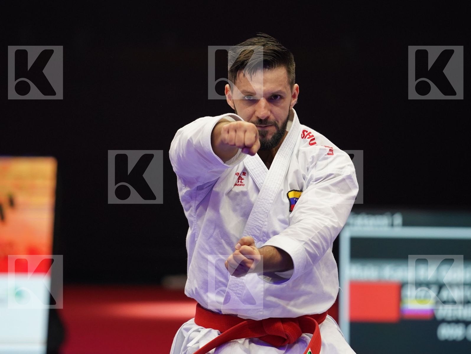 DIAZ ANTONIO (Venezuela) in Senior Male Kata - Gold bout