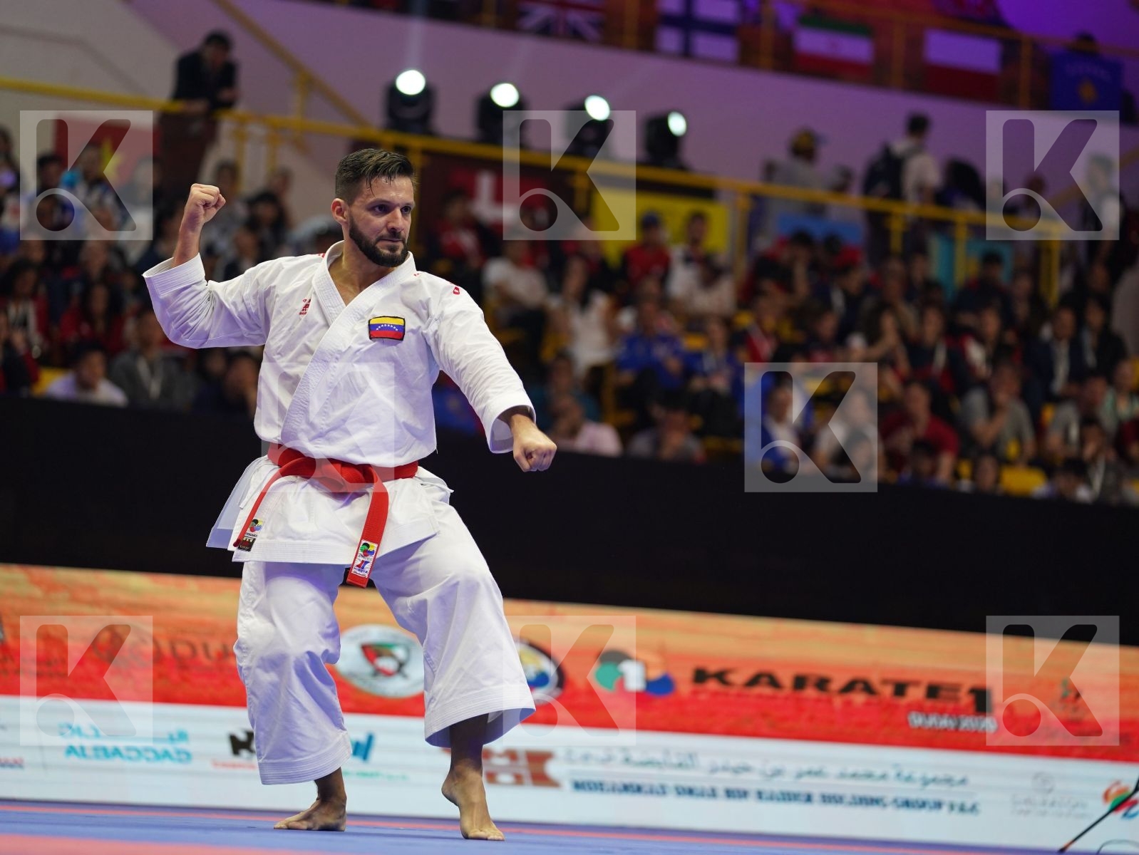 DIAZ ANTONIO (Venezuela) in Senior Male Kata - Gold bout