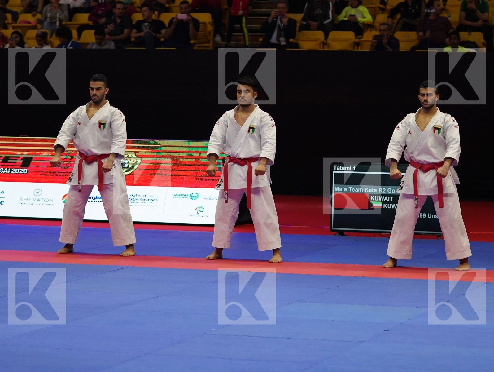 KUWAIT in Senior Team Male Kata - Gold bout