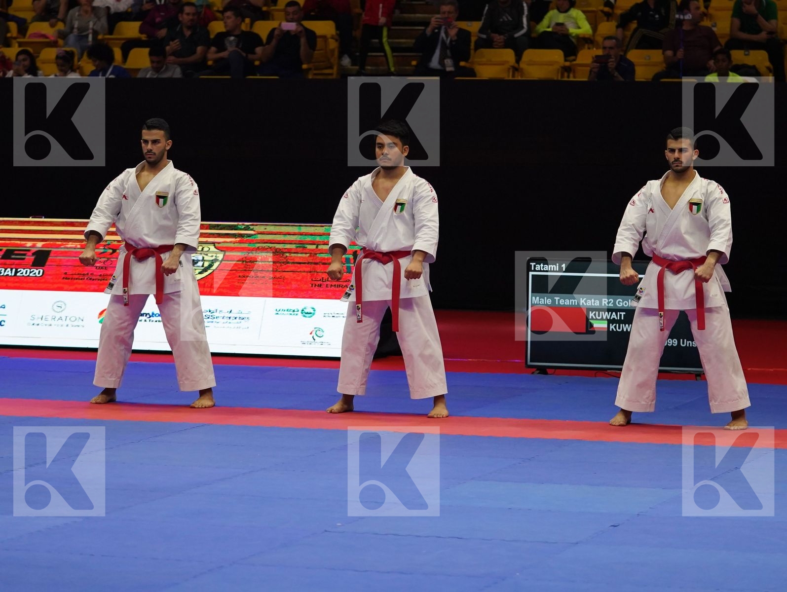 KUWAIT in Senior Team Male Kata - Gold bout