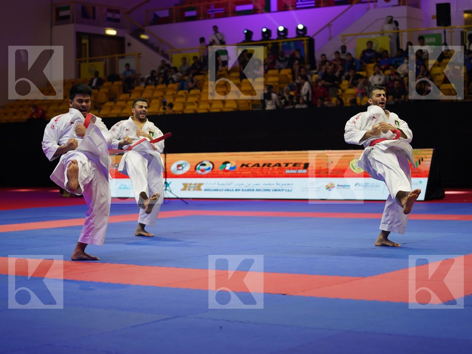 KUWAIT in Senior Team Male Kata - Gold bout