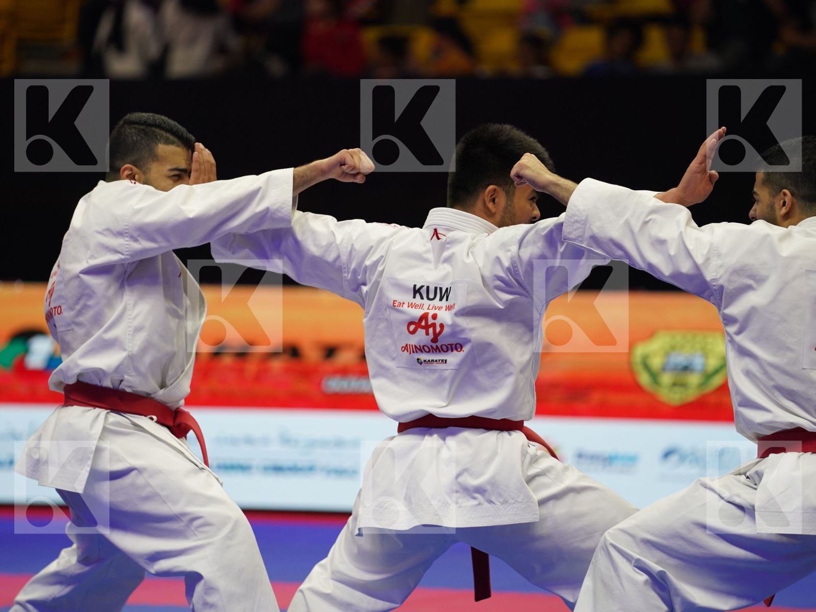 KUWAIT in Senior Team Male Kata - Gold bout