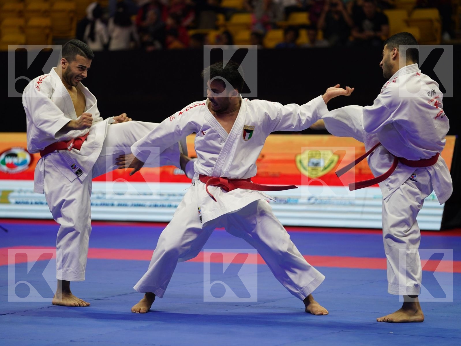 KUWAIT in Senior Team Male Kata - Gold bout