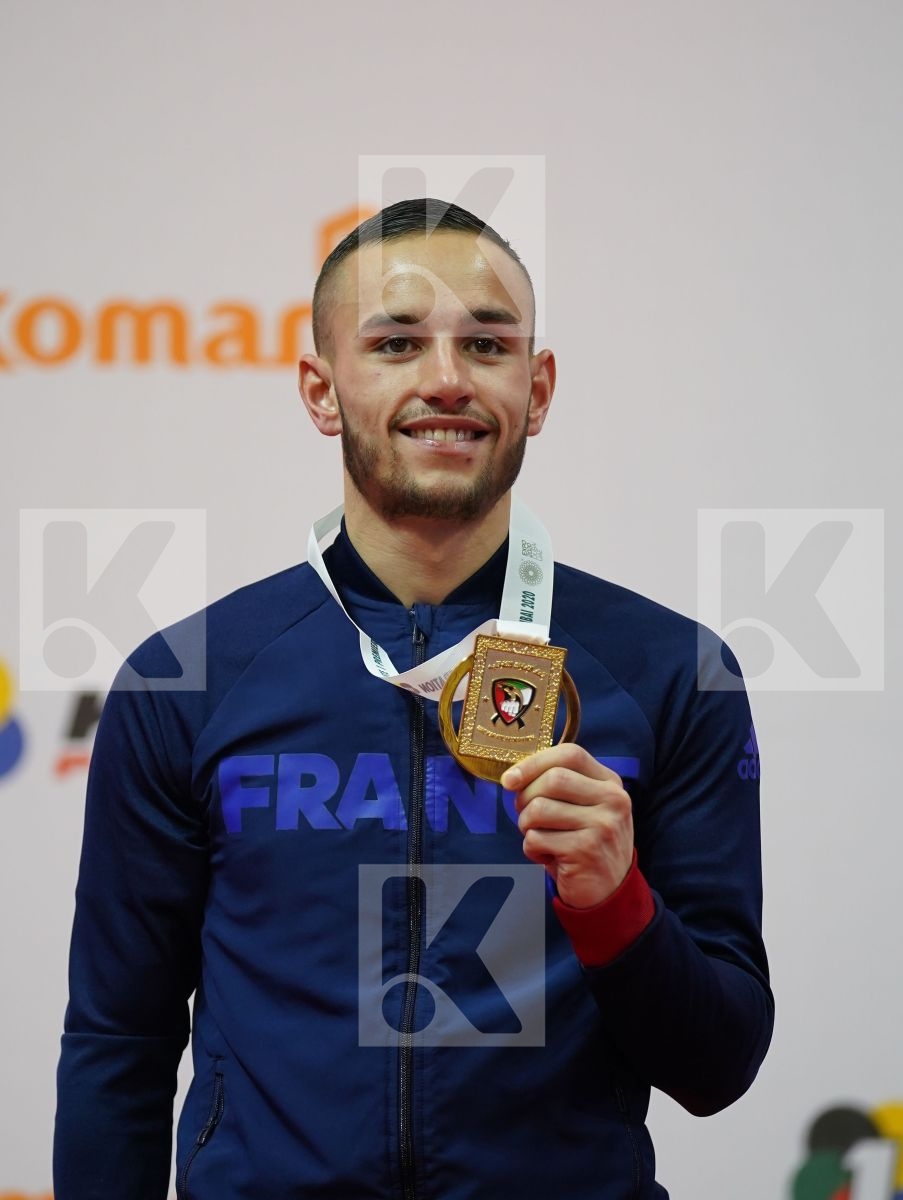 STEVEN DACOSTA (France) during podium ceremony