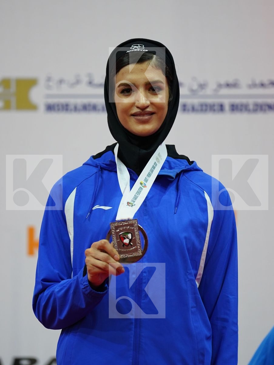 ALESAADI SHIMA (Iran) during podium ceremony