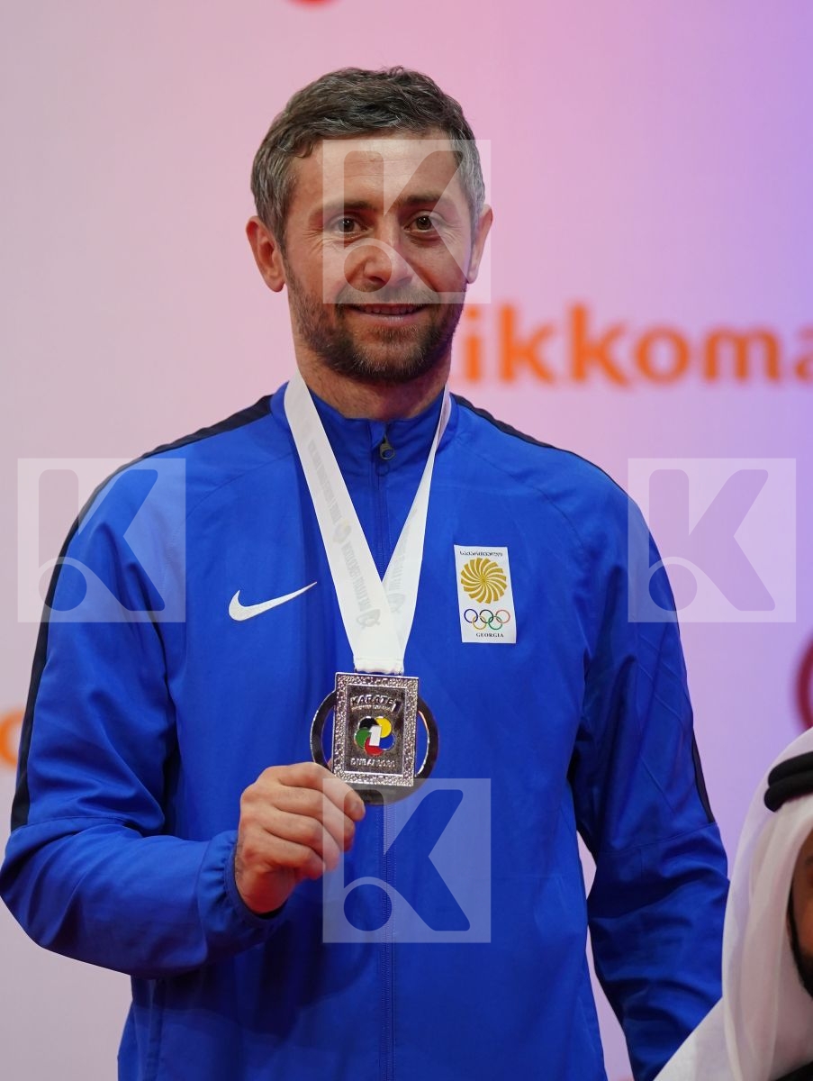 ARKANIA GOGITA (Georgia) during podium ceremony