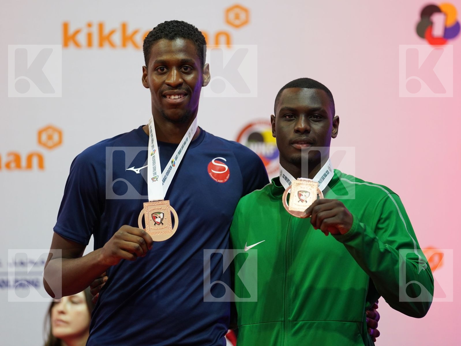 JACQUET DNYLSON (France), HAMEDI TAREG (Saudi Arabia) during podium ceremony