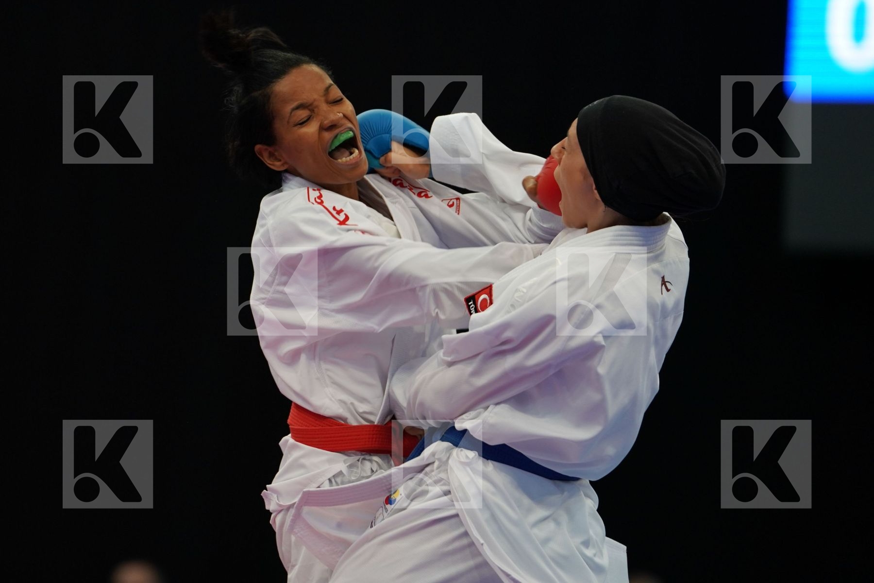 Akkurt Selva nur Dominican republic Female kumite -50 kg Turkey