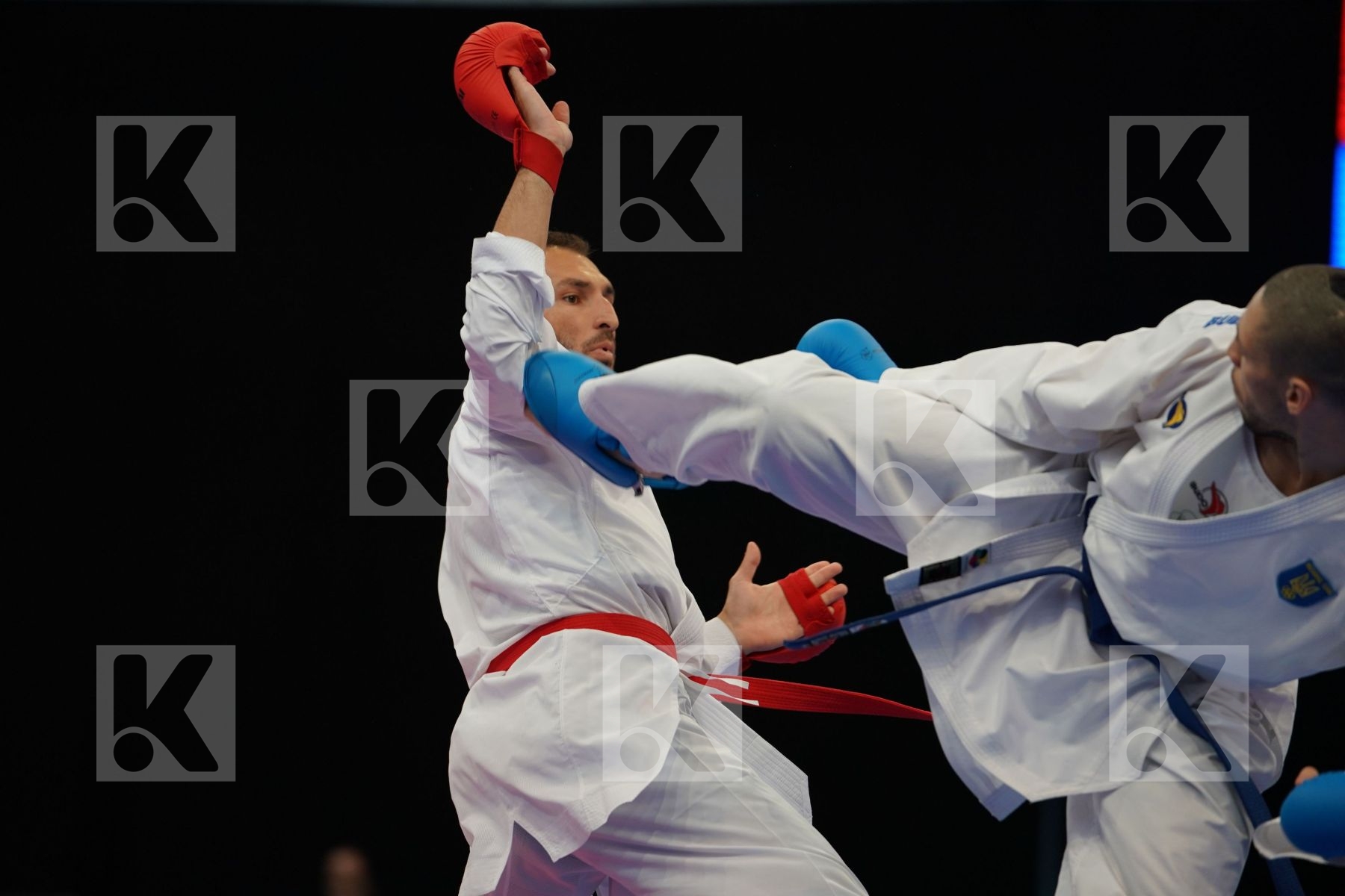 Horuna Stanislav Male kumite -75 kg Turkey Ukraine Yagci Serkan