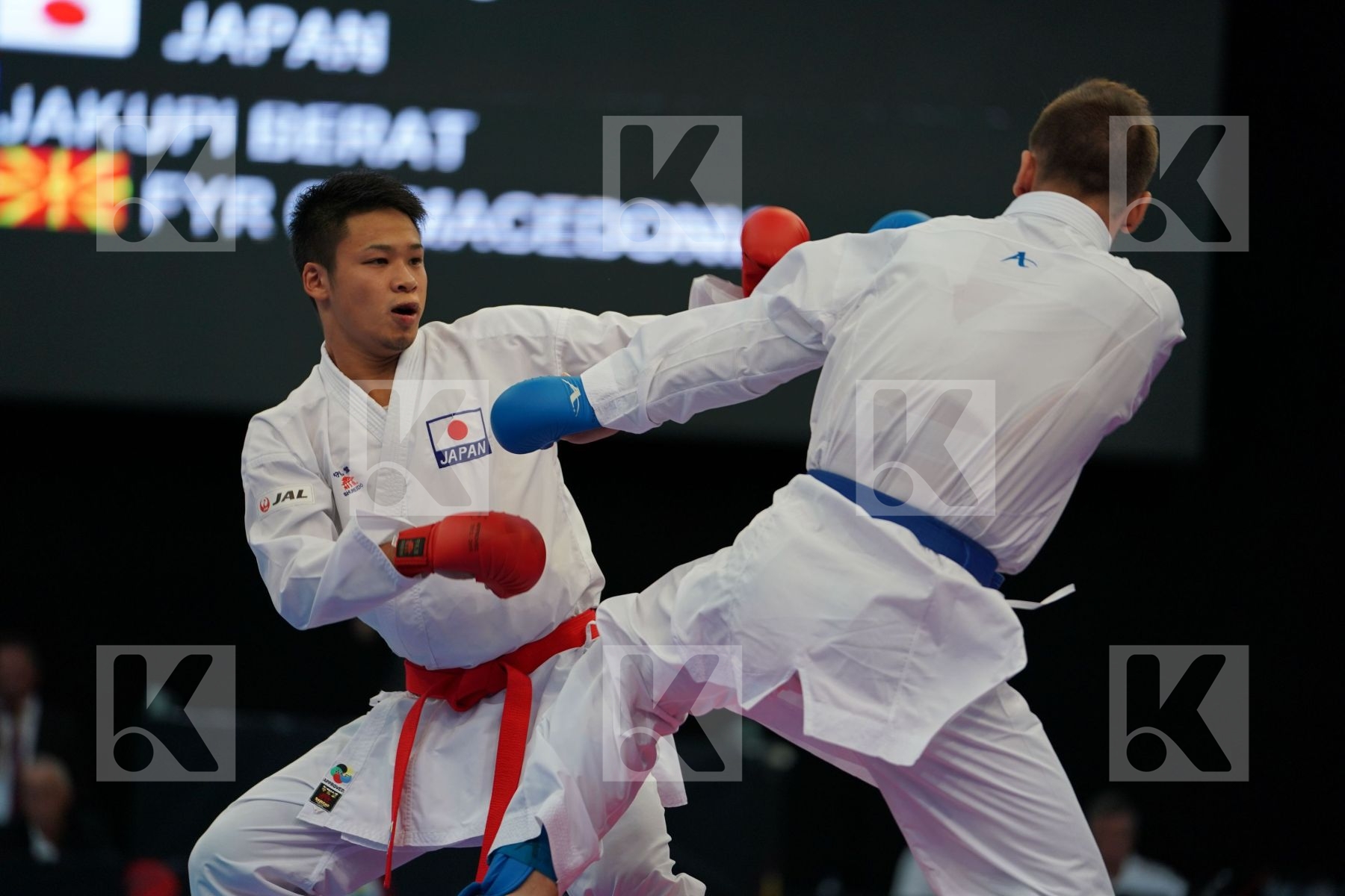 Fyr of macedonia Jakupi Berat Japan Koike Makoto Male kumite -84