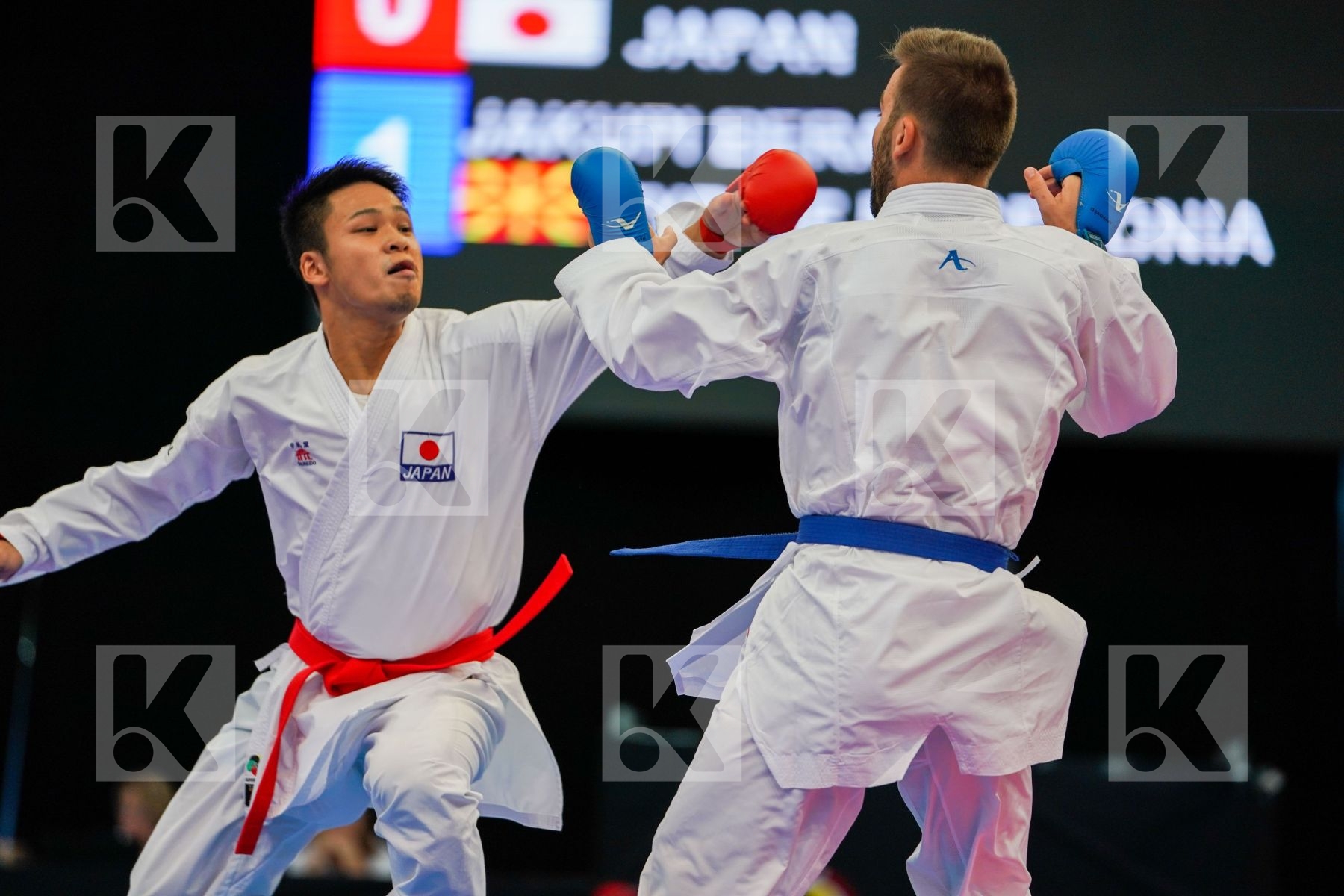 Fyr of macedonia Jakupi Berat Japan Koike Makoto Male kumite -84