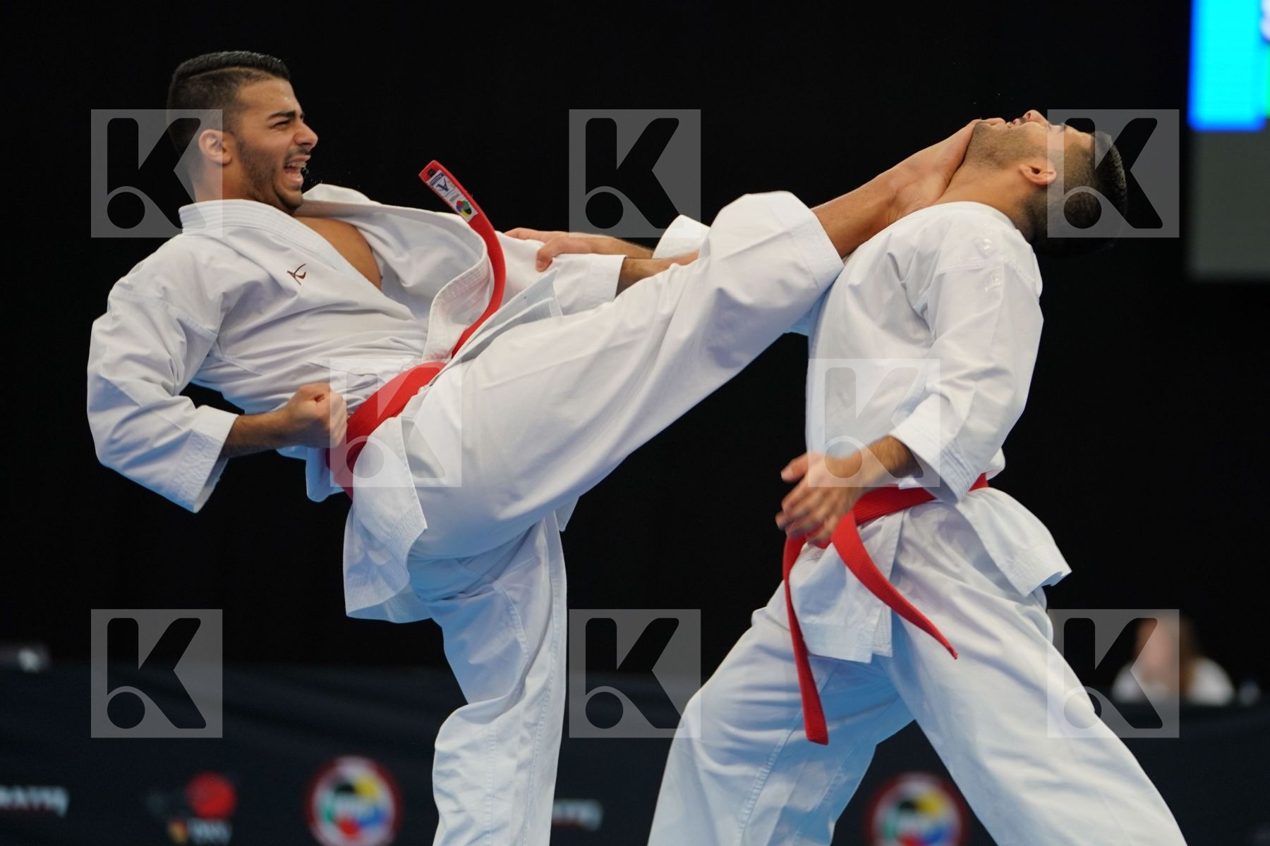 Male team kata Unsu Wkf 1