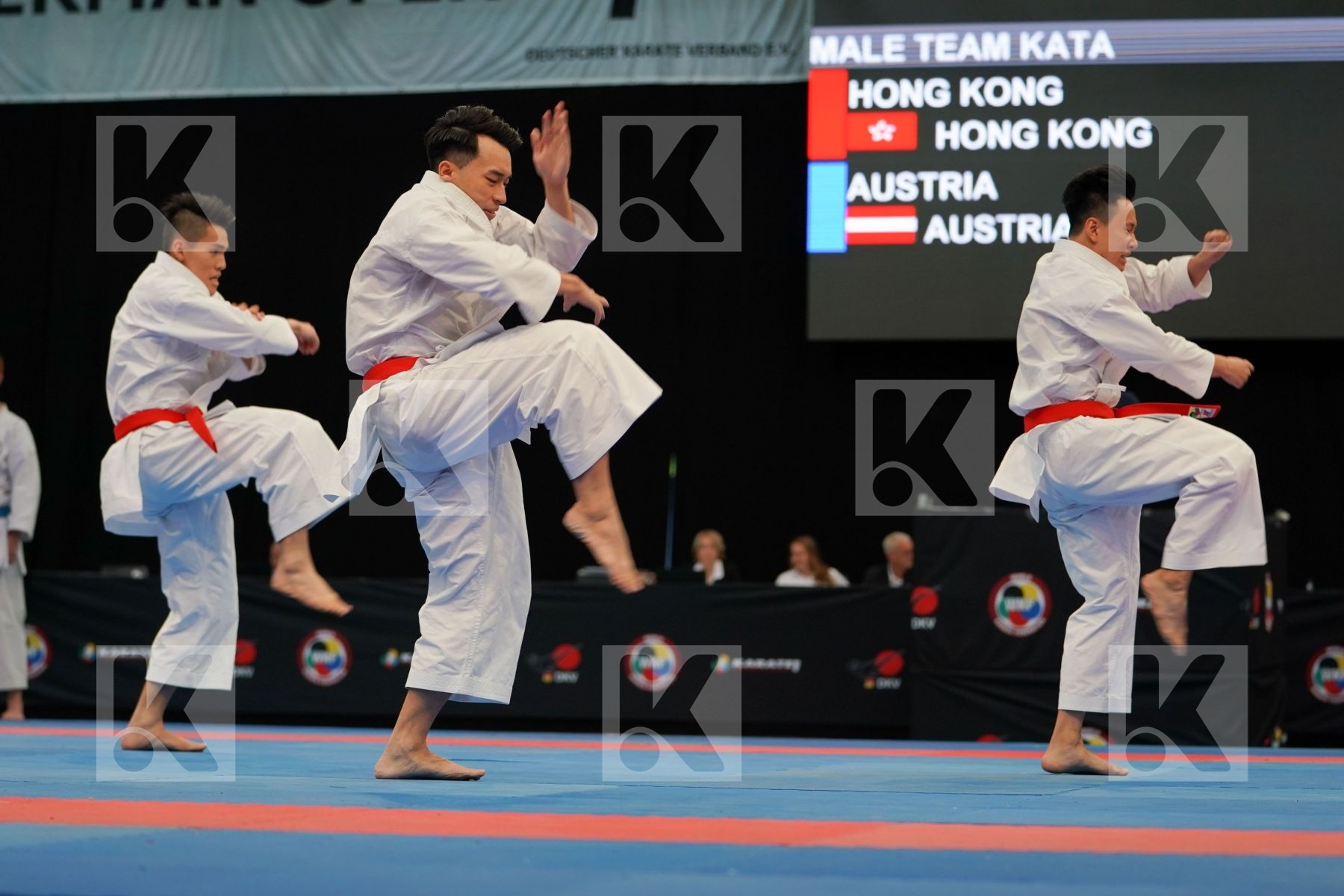 Hong kong Male team kata Paiku